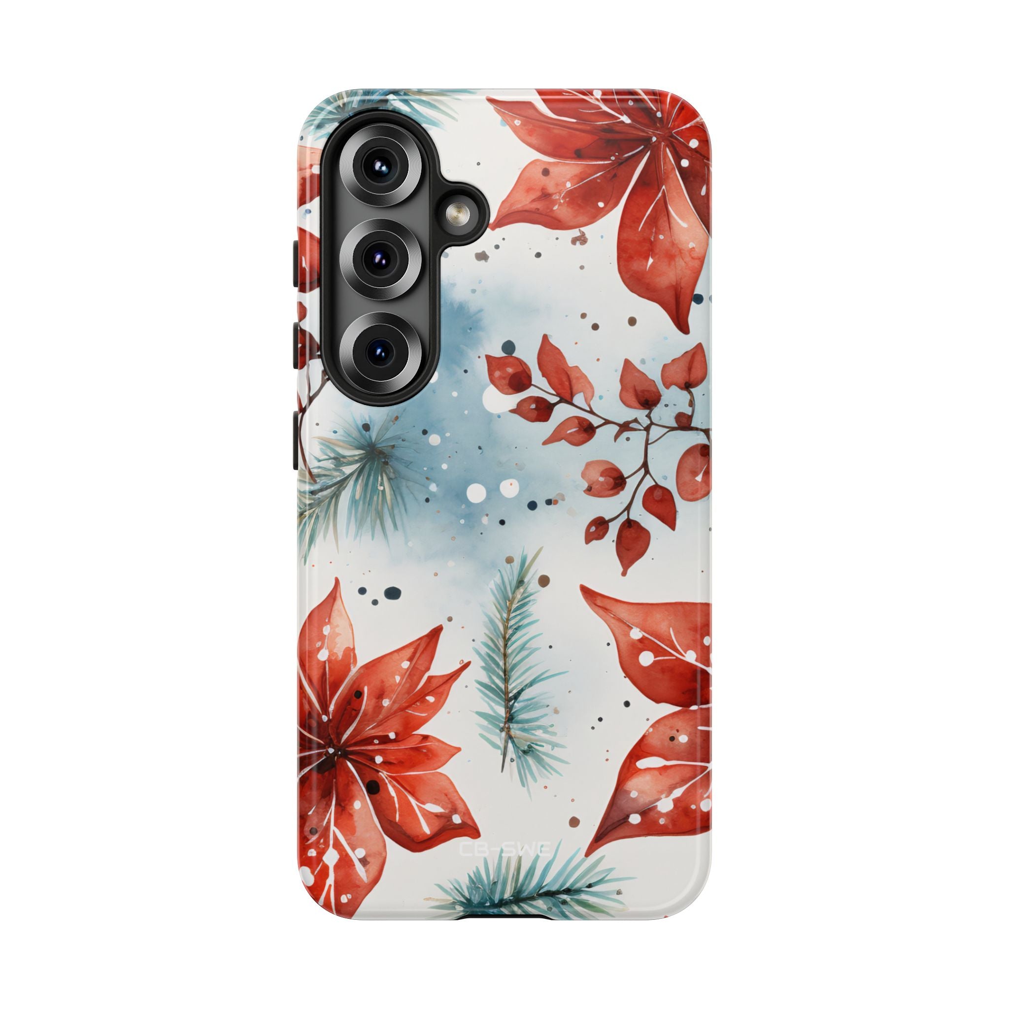 Poinsettias Bloom Bright - Samsung Case