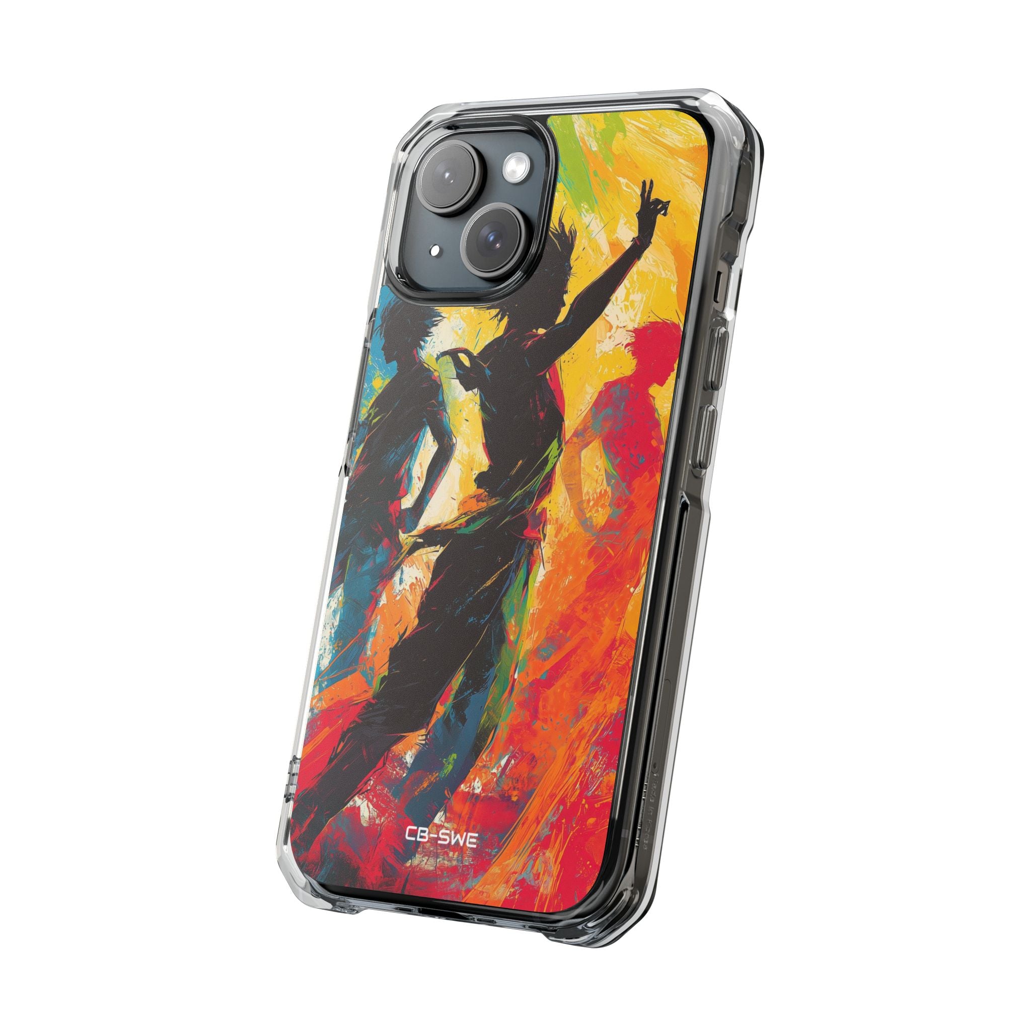Figures Dance Wildly iPhone Case - Impact