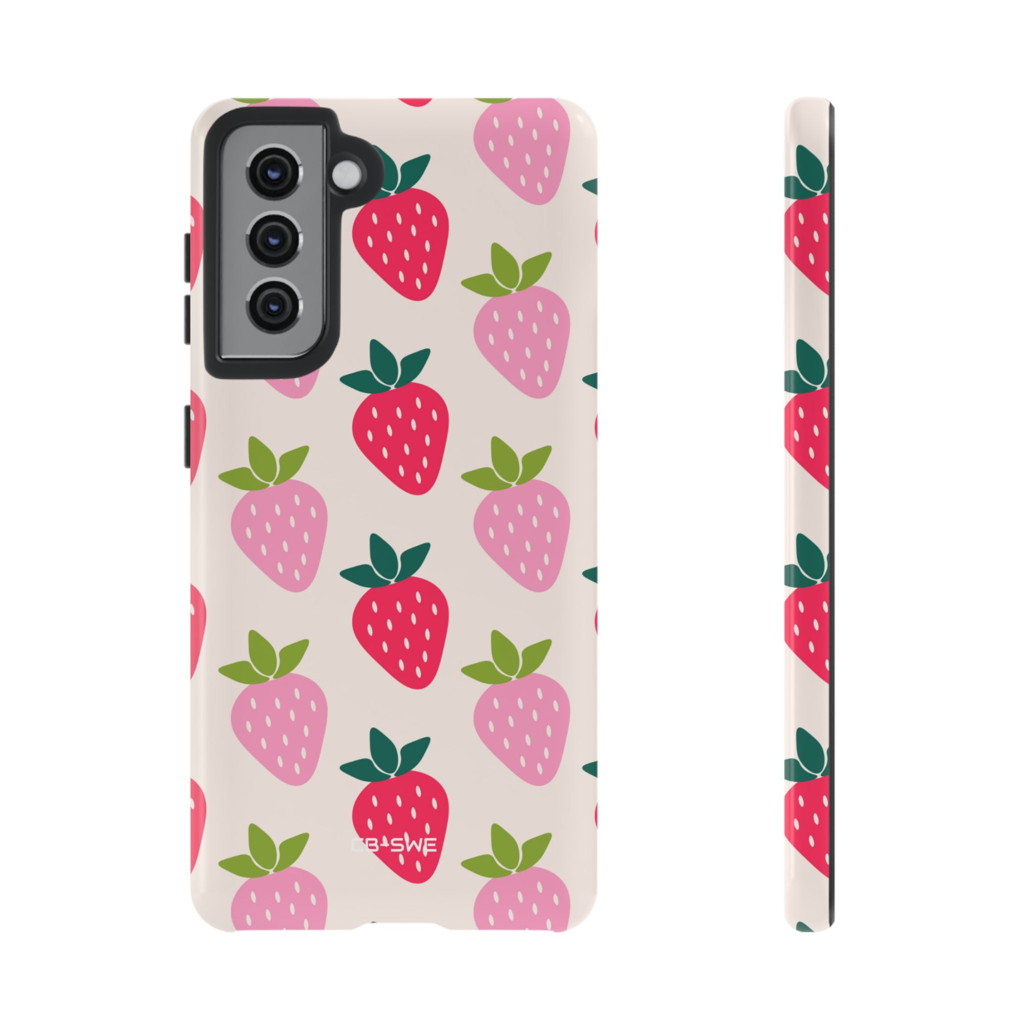 Vibrant Strawberry Rhythm - Samsung Case