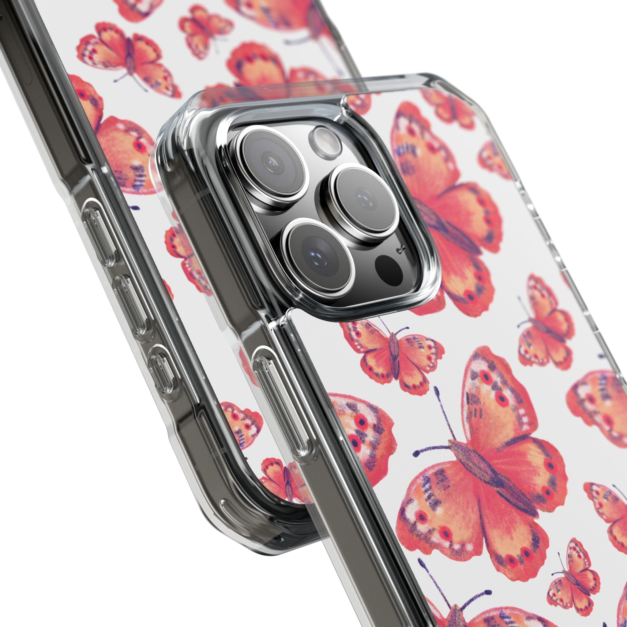 Vibrant Butterfly Dance iPhone Case - Impact