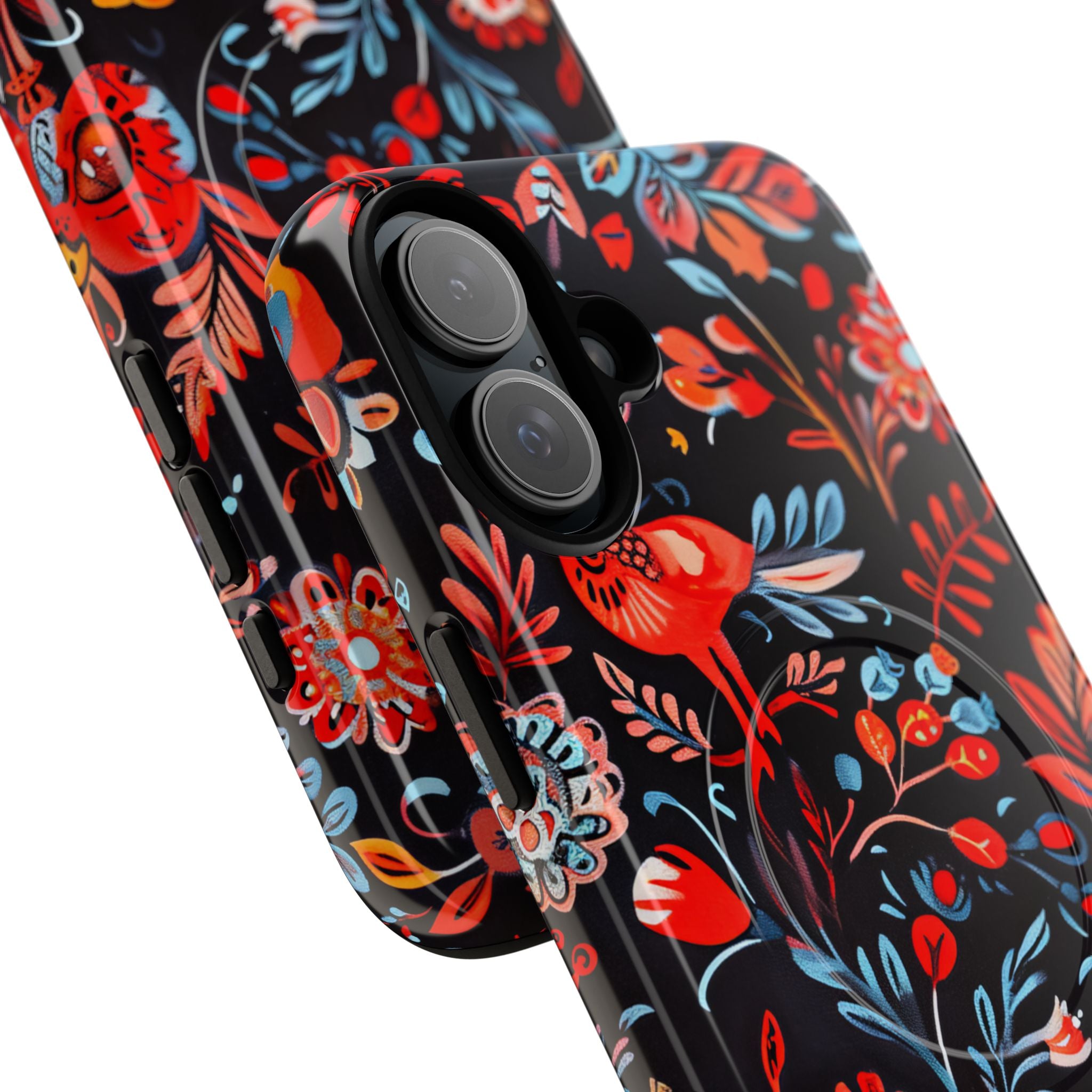 Vivid Birdscape iPhone 16 Plus Case - Tough+