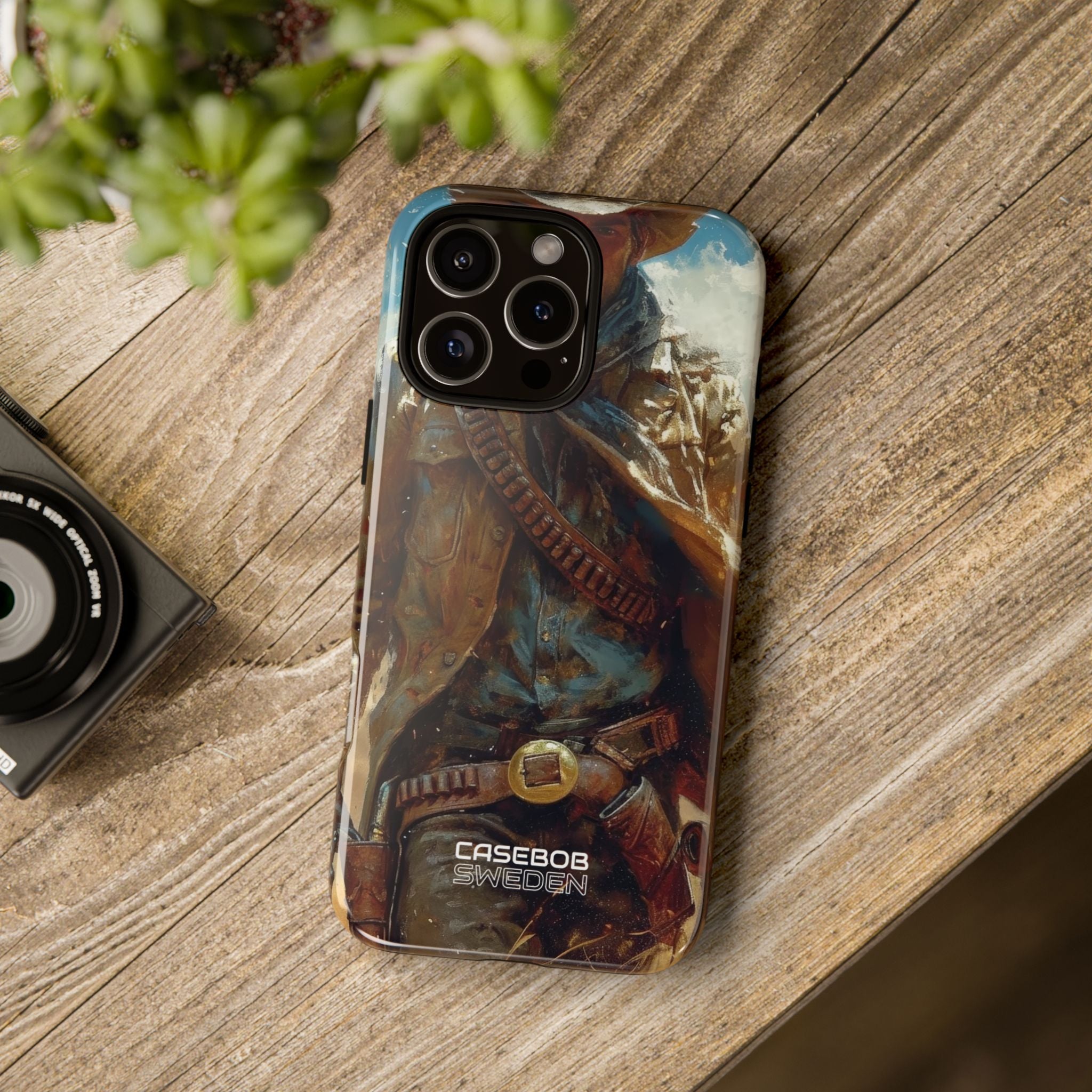 Western Horizon Rider iPhone 16 - Tough
