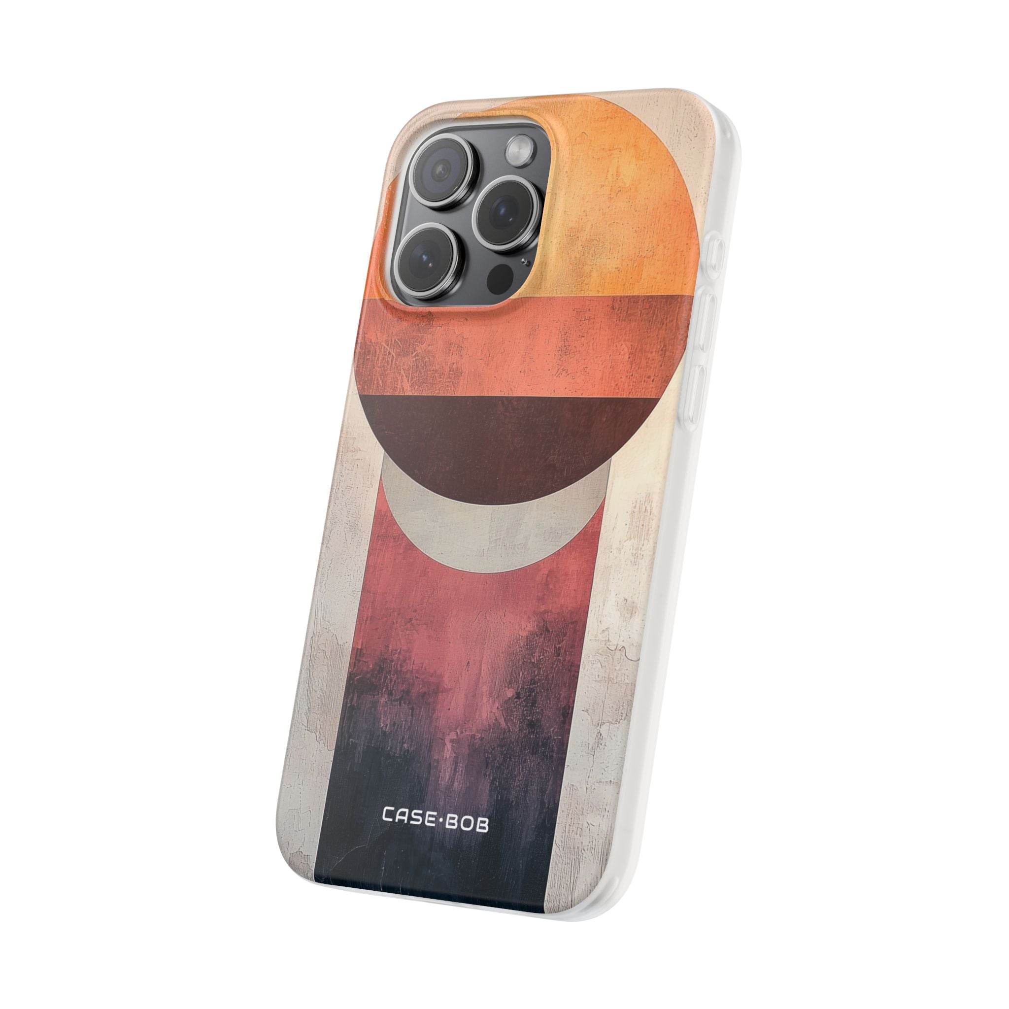 Sunset Orb iPhone 15 Pro Max Case - Soft