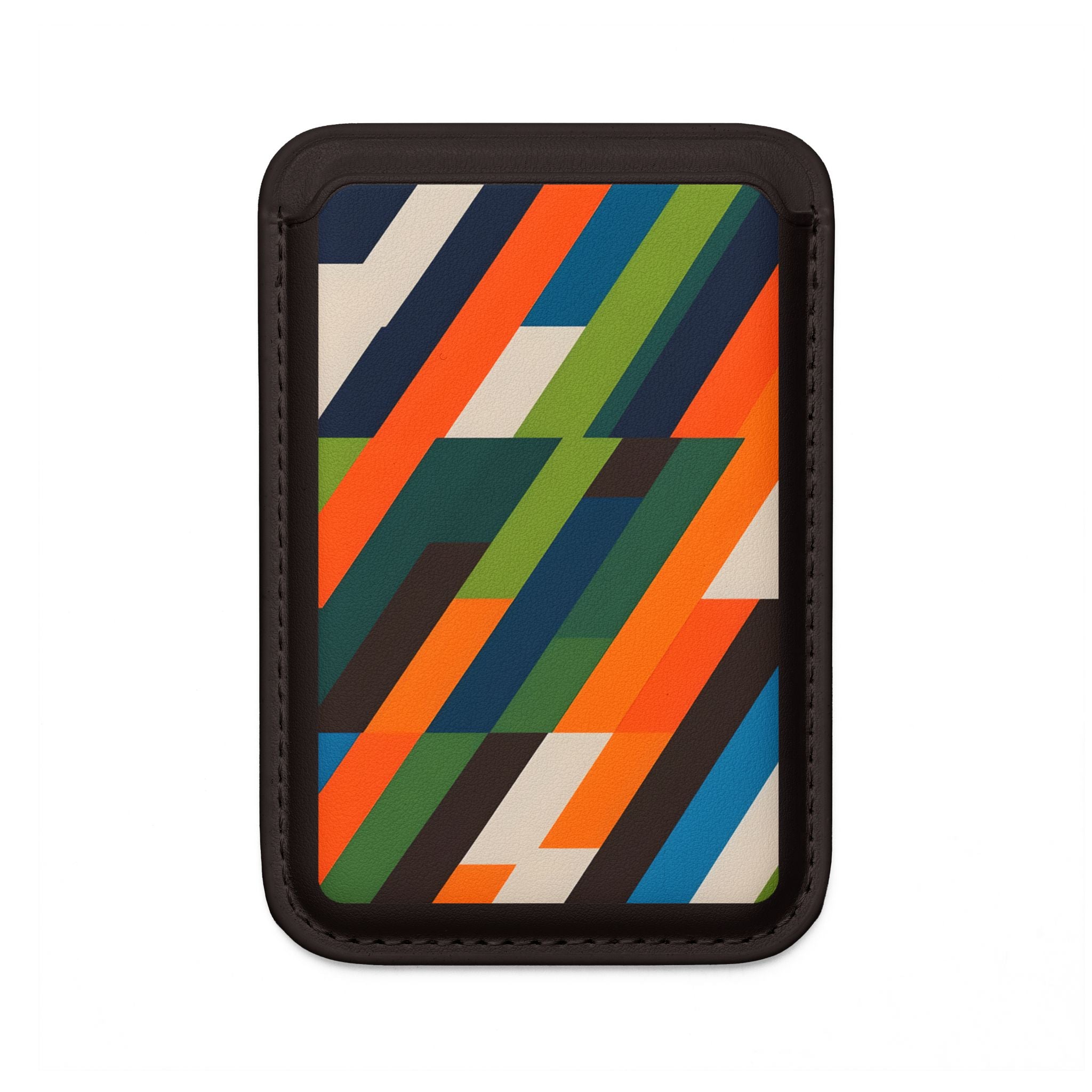 Zigzag-riviväriinen lompakko – MagSafe-valmis