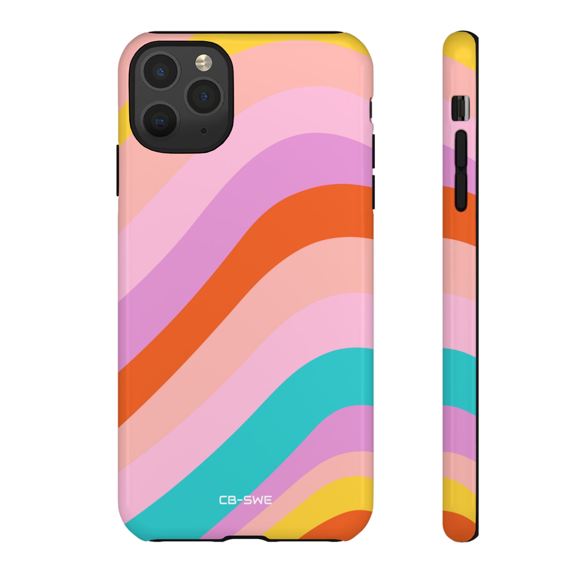 Fluid Color Waves - iPhone Case