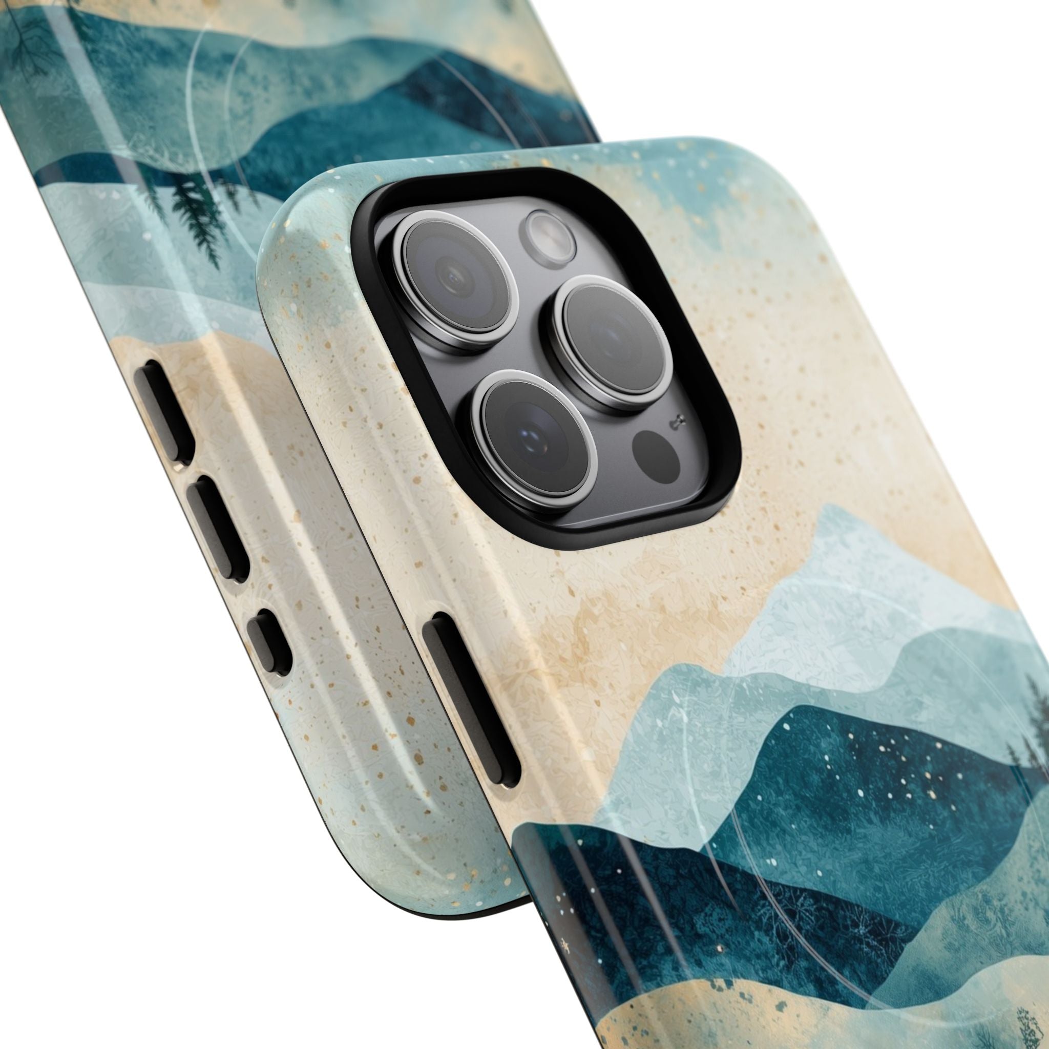 Moonlit Mountains iPhone 15 Pro Max Case - Tough+