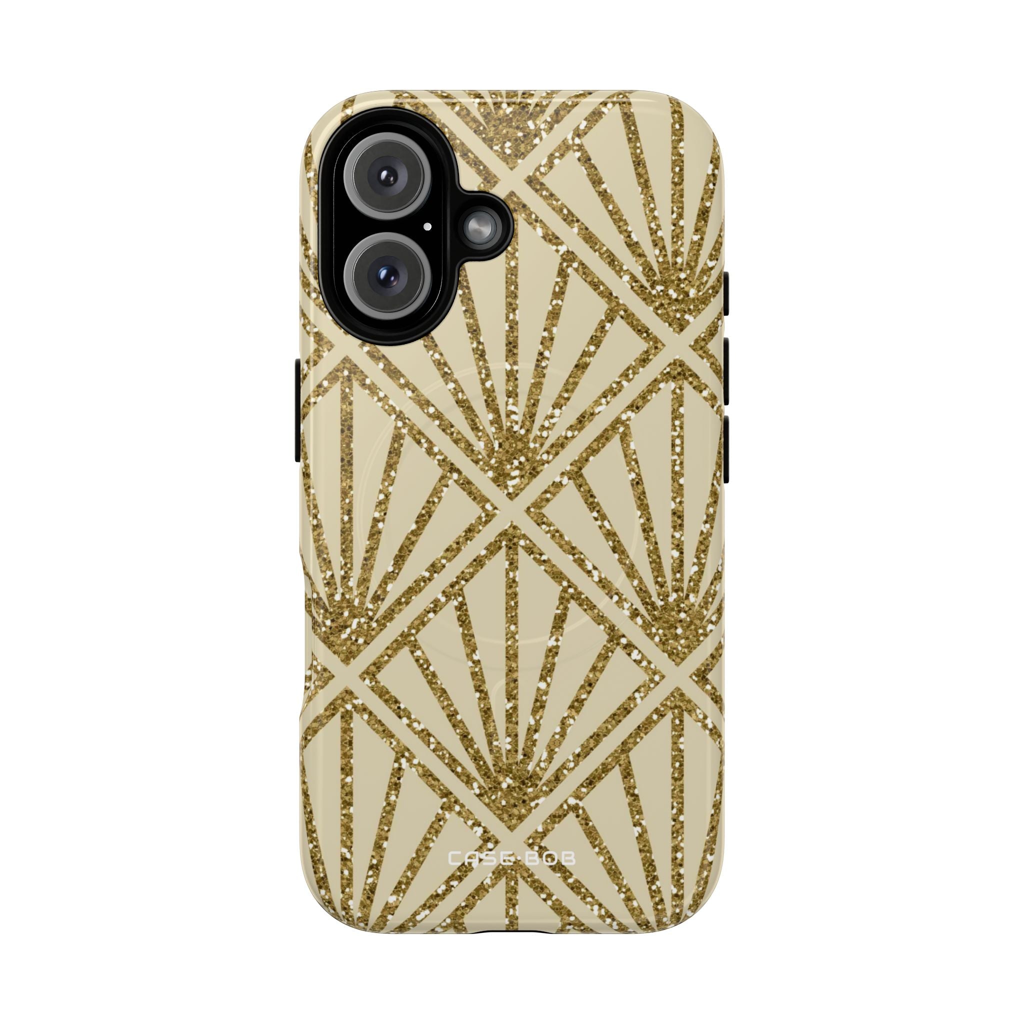 Gold Diamond Radiance iPhone 16 Case - Tough+