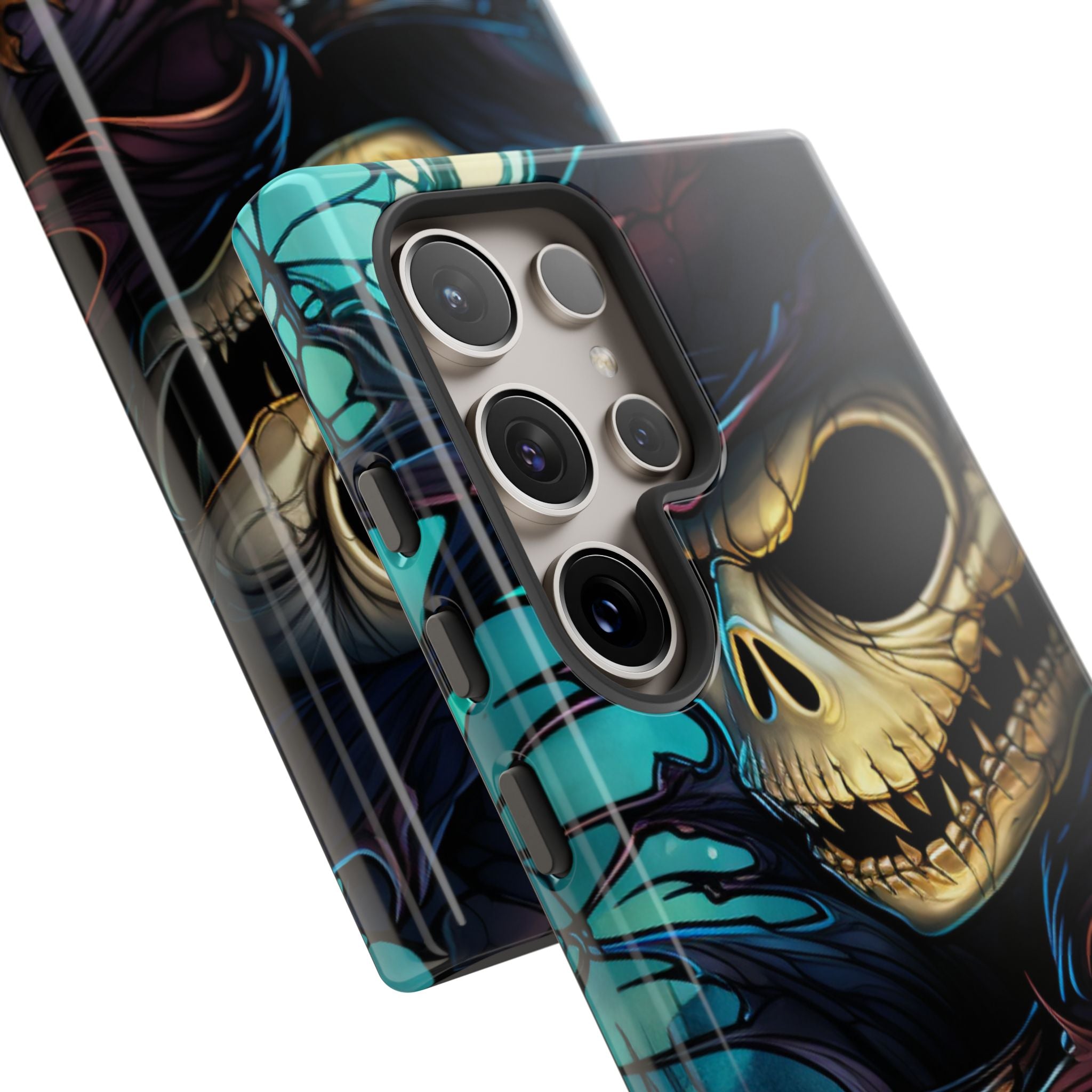 Skull Grins Brightly - Samsung Case