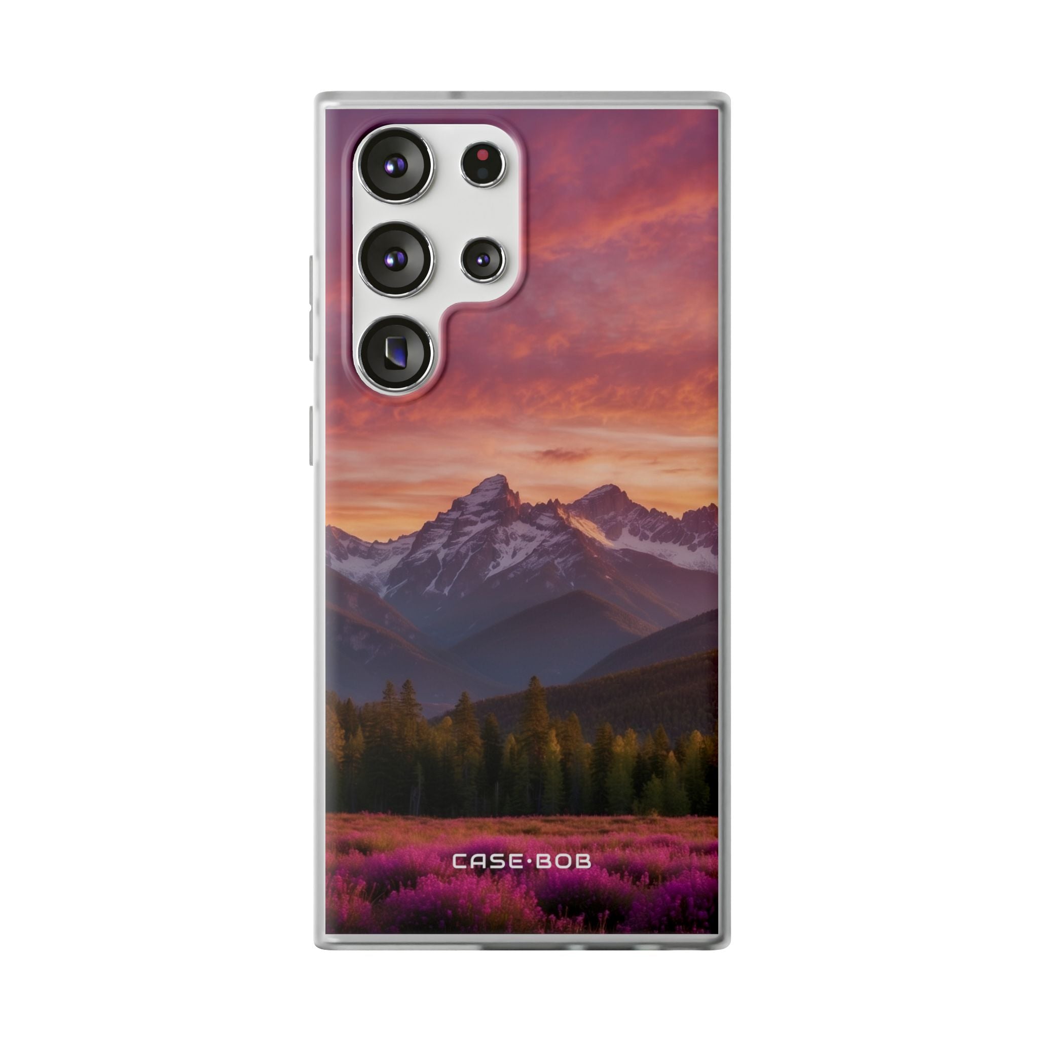 Snowcap Bloom Samsung S23 Ultra Case - Soft