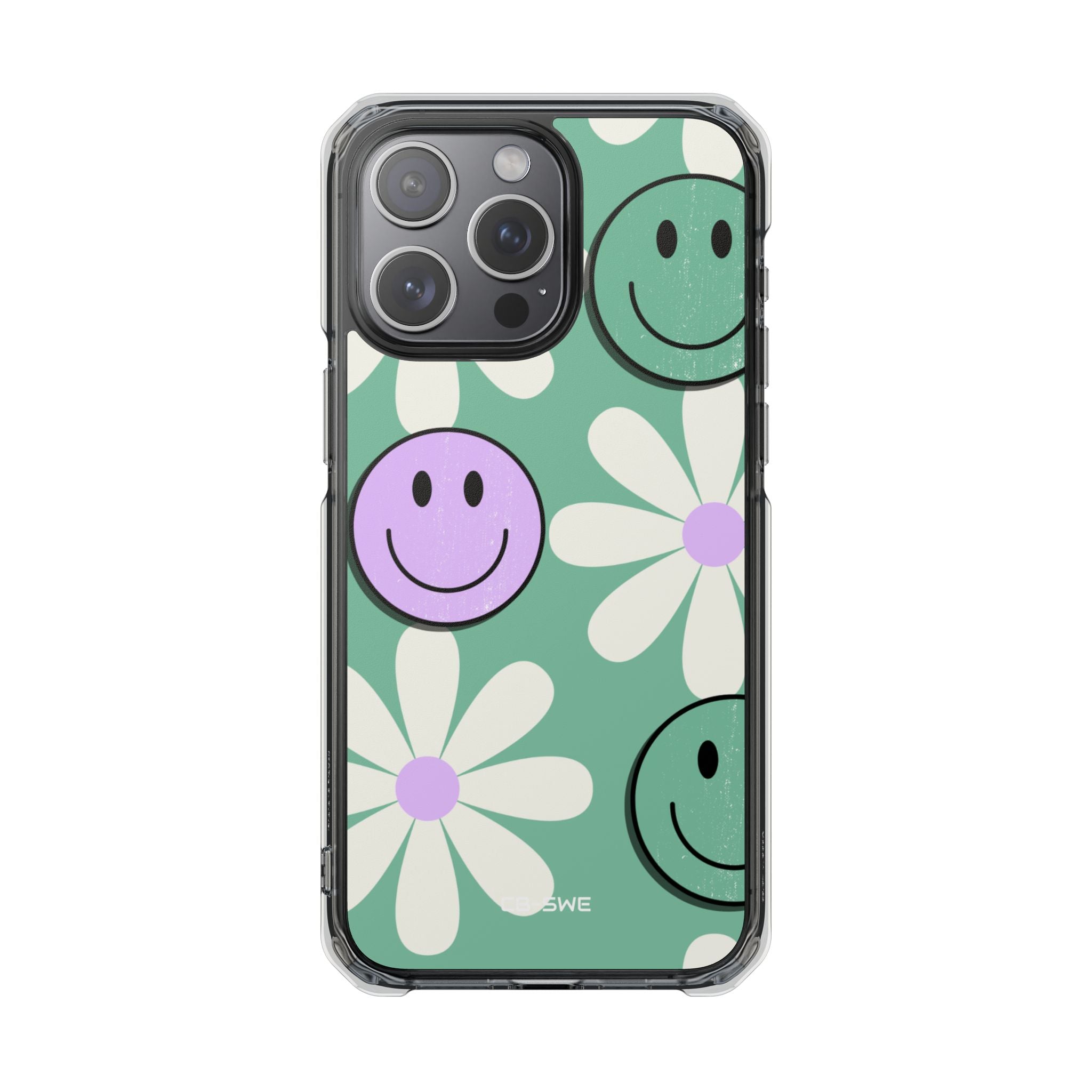 Playful Retro Blooms iPhone Case - Impact