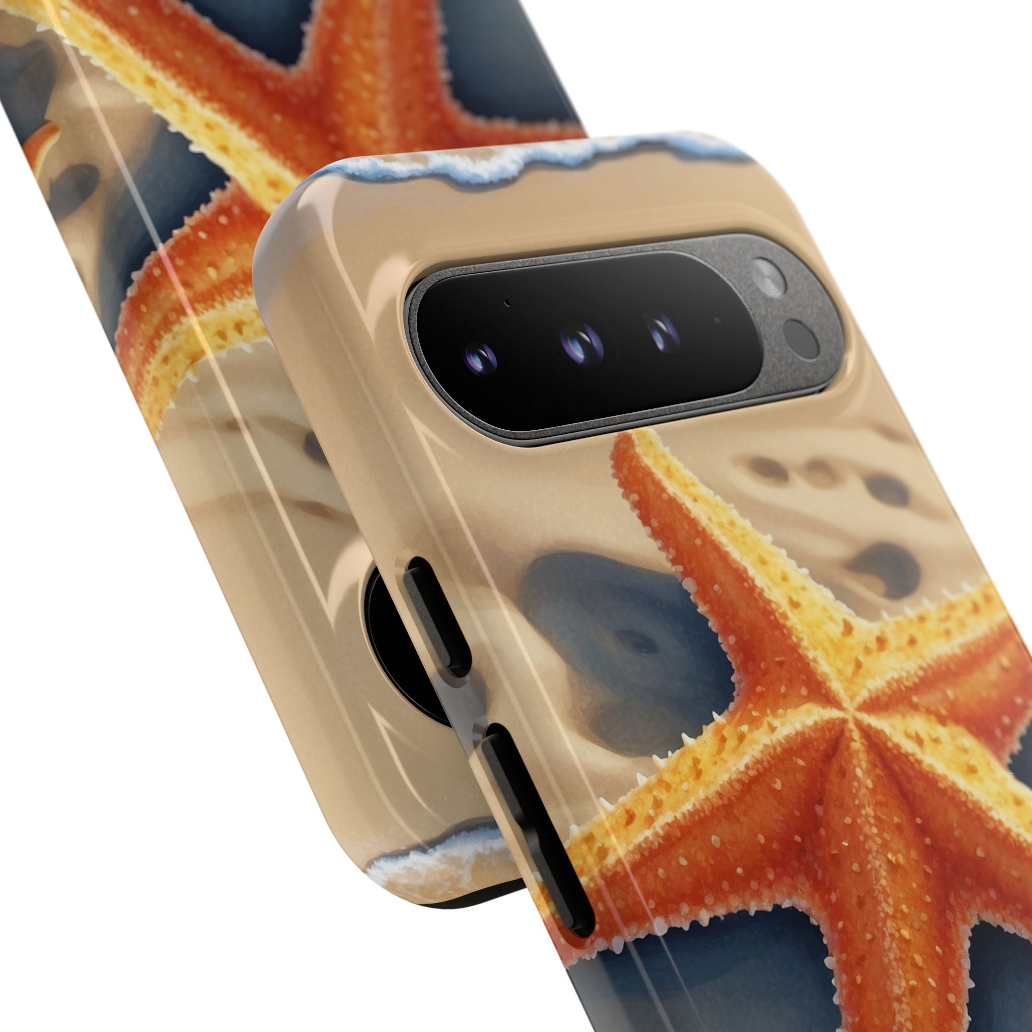 Starfish Rests On Sand - Google Pixel Case