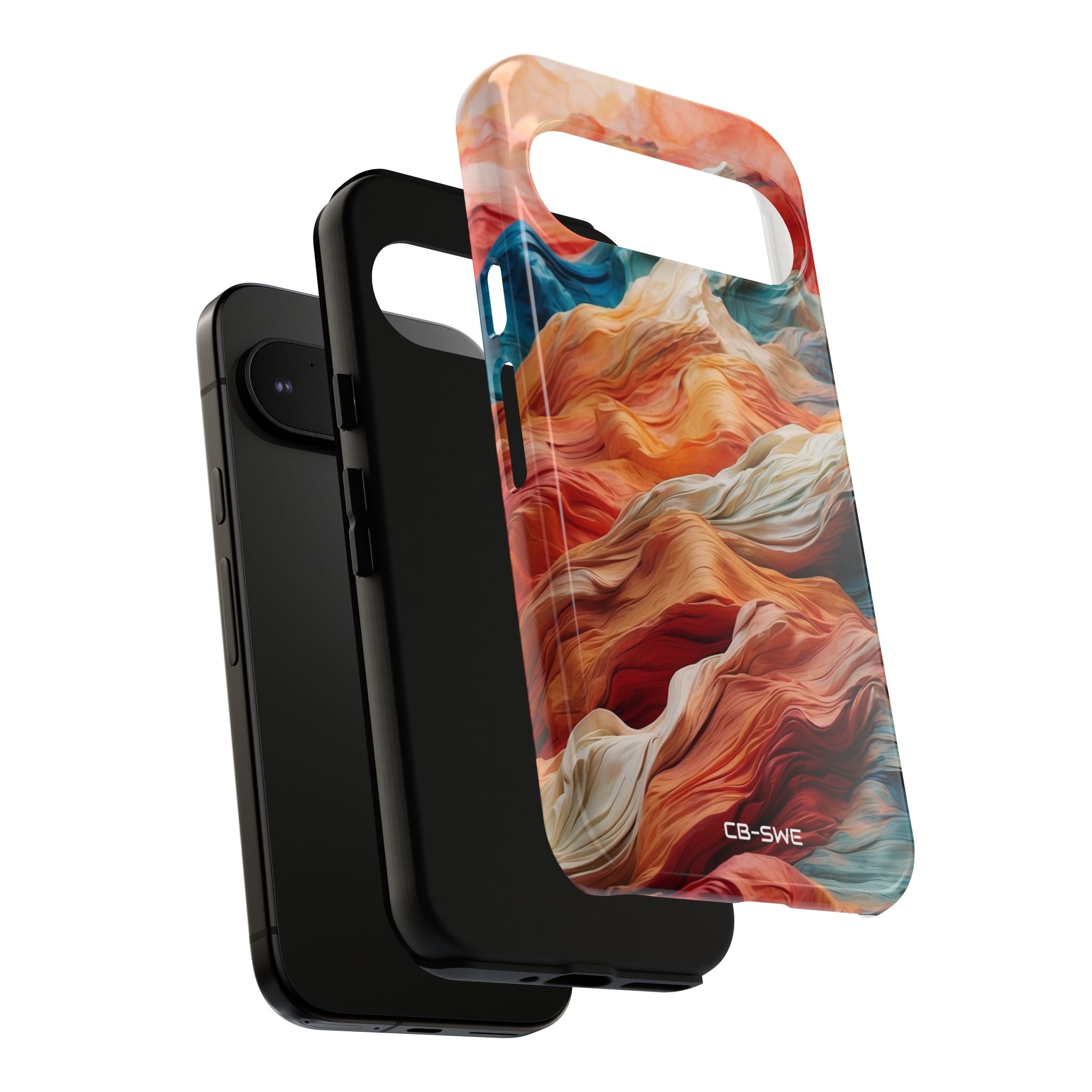 Mountain Waves Flow - Google Pixel Case