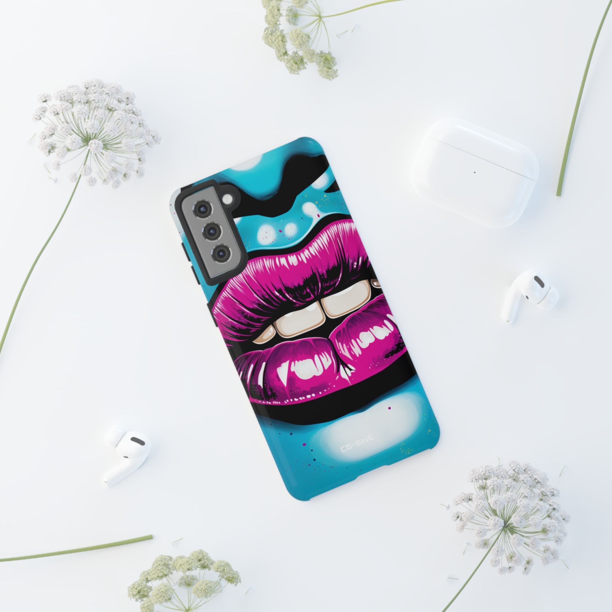 Vivid Lips Contrast - Samsung Case