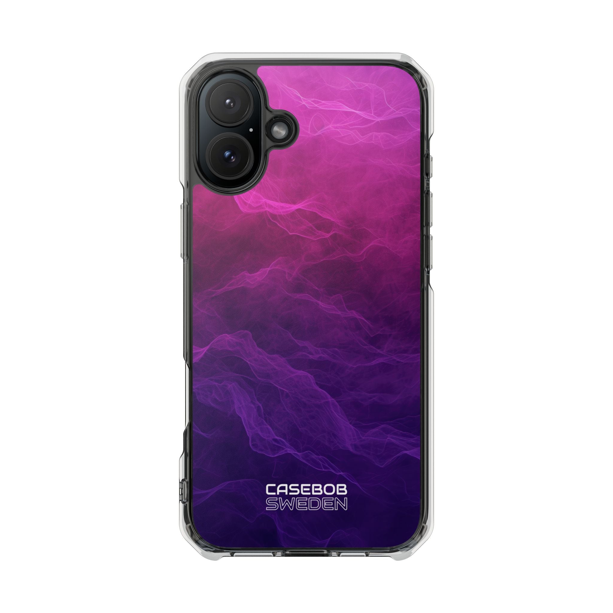 Violet Dream Currents iPhone 16 - Impact Clear+