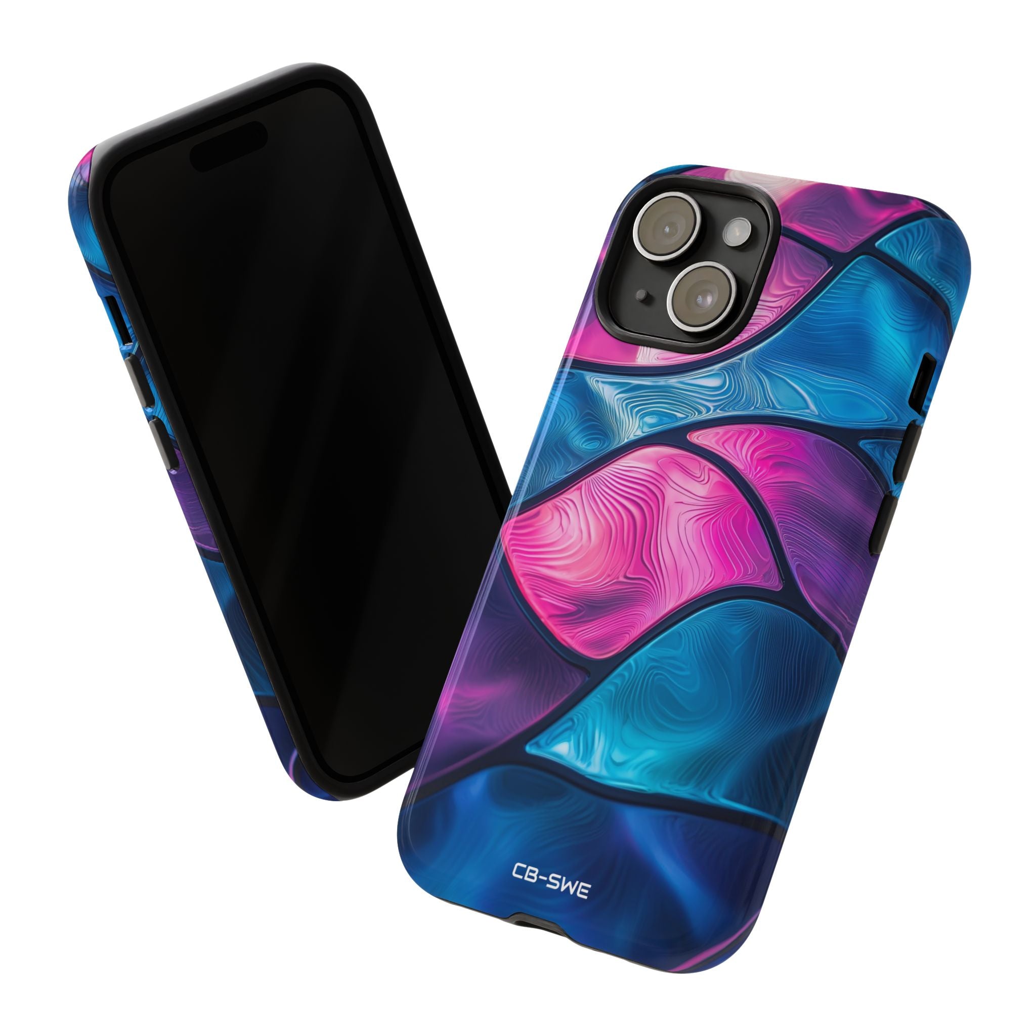 Shimmering Waves Flow - iPhone Case