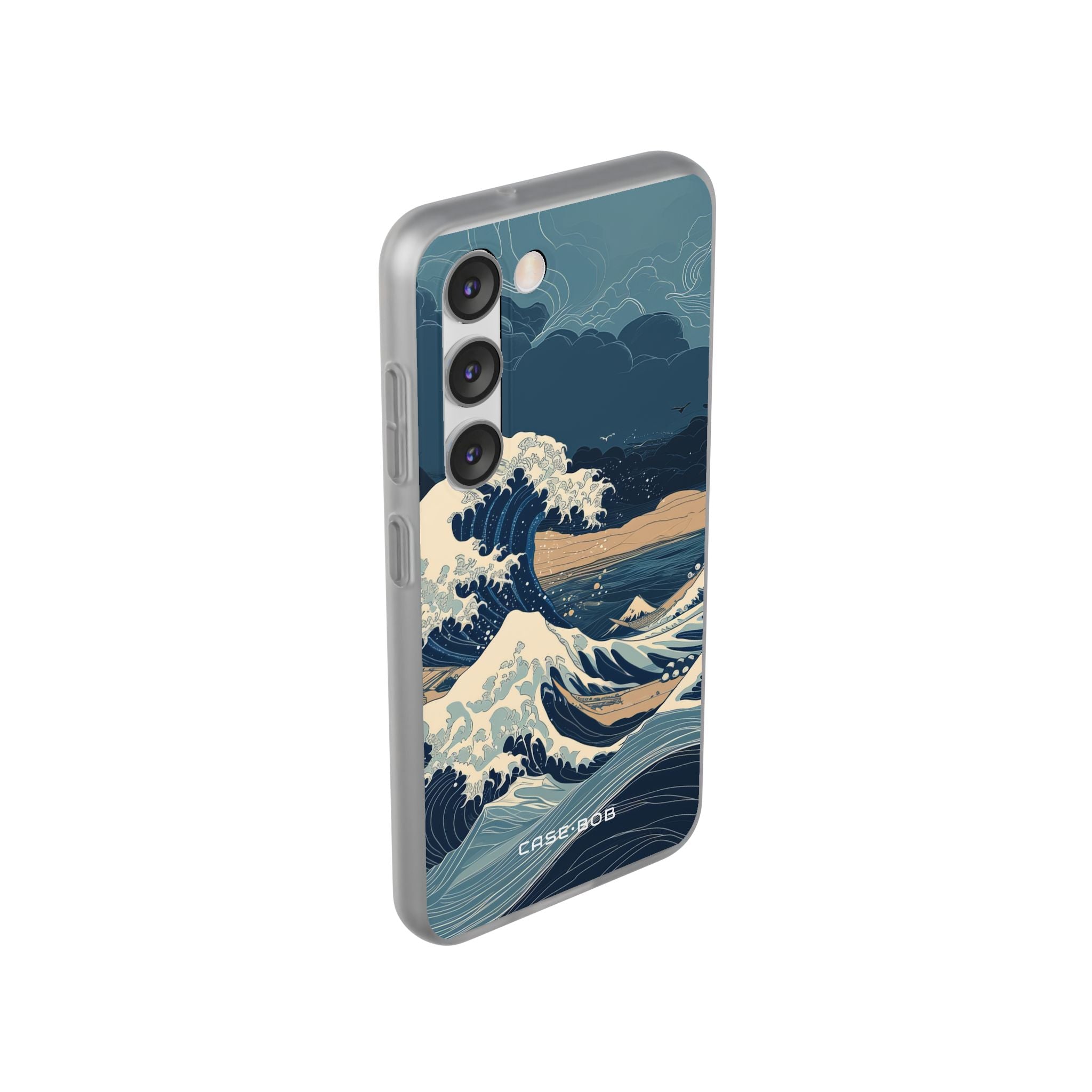 Cresting Blue Wave Samsung S23 Case - Soft