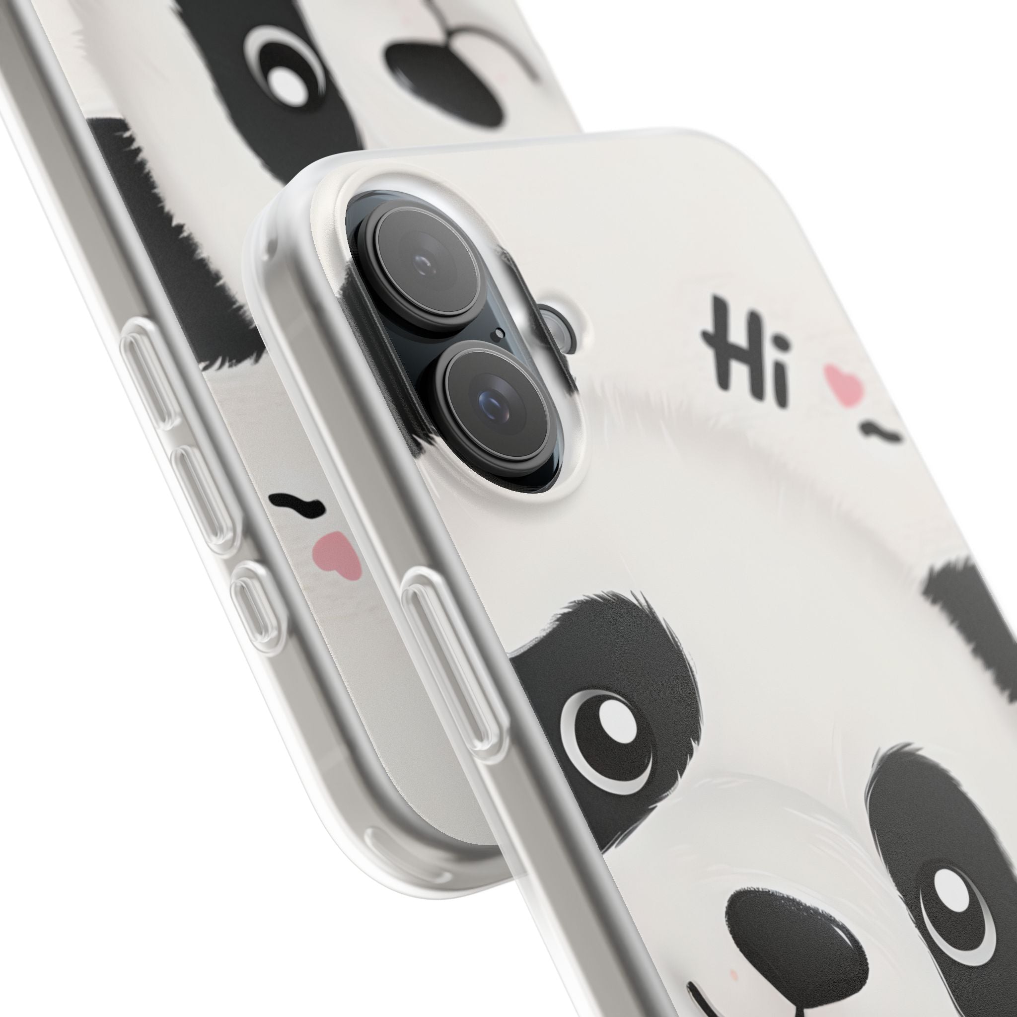 Panda Glow iPhone 16 Plus Case - Soft