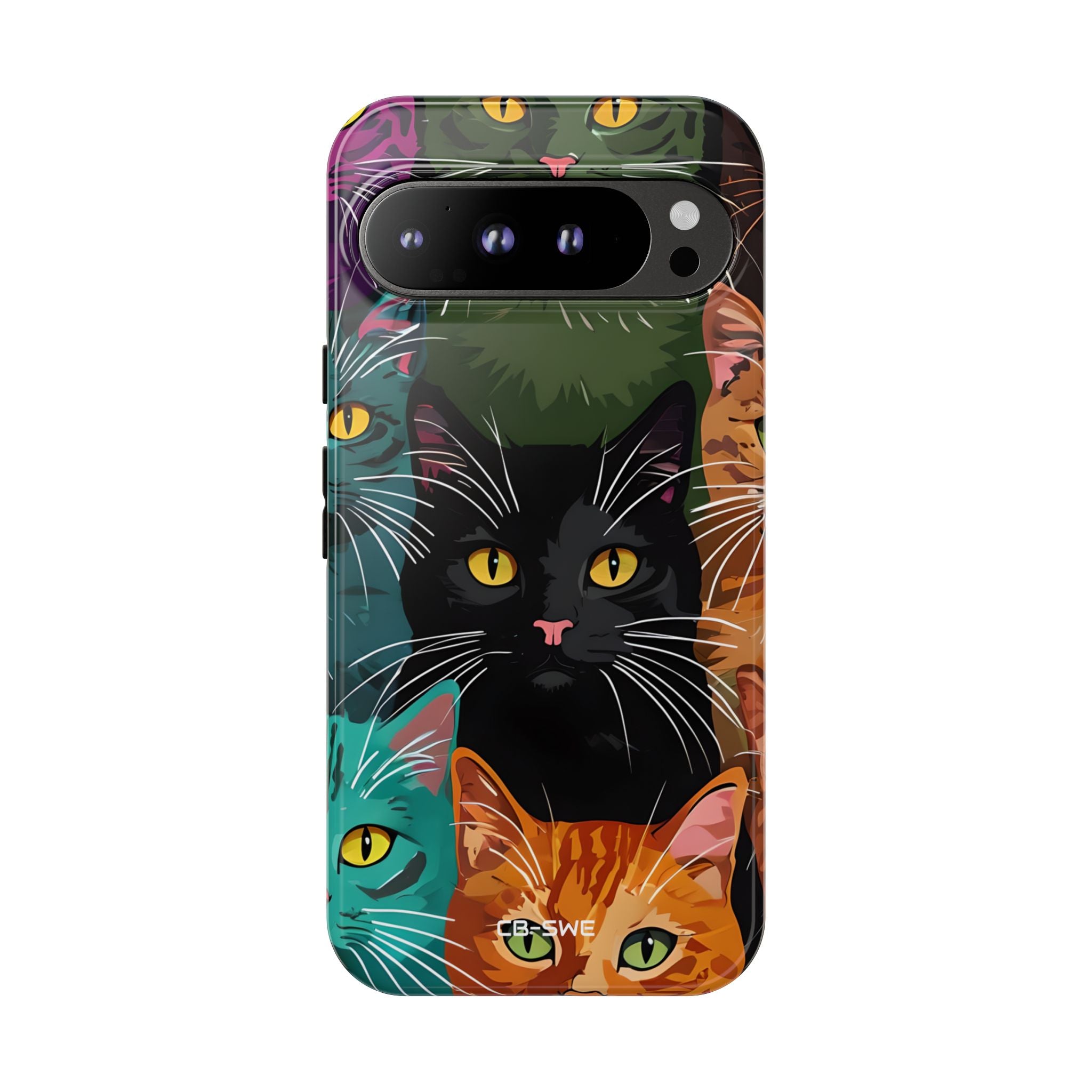 Colorful Cat Charisma - Google Pixel Case