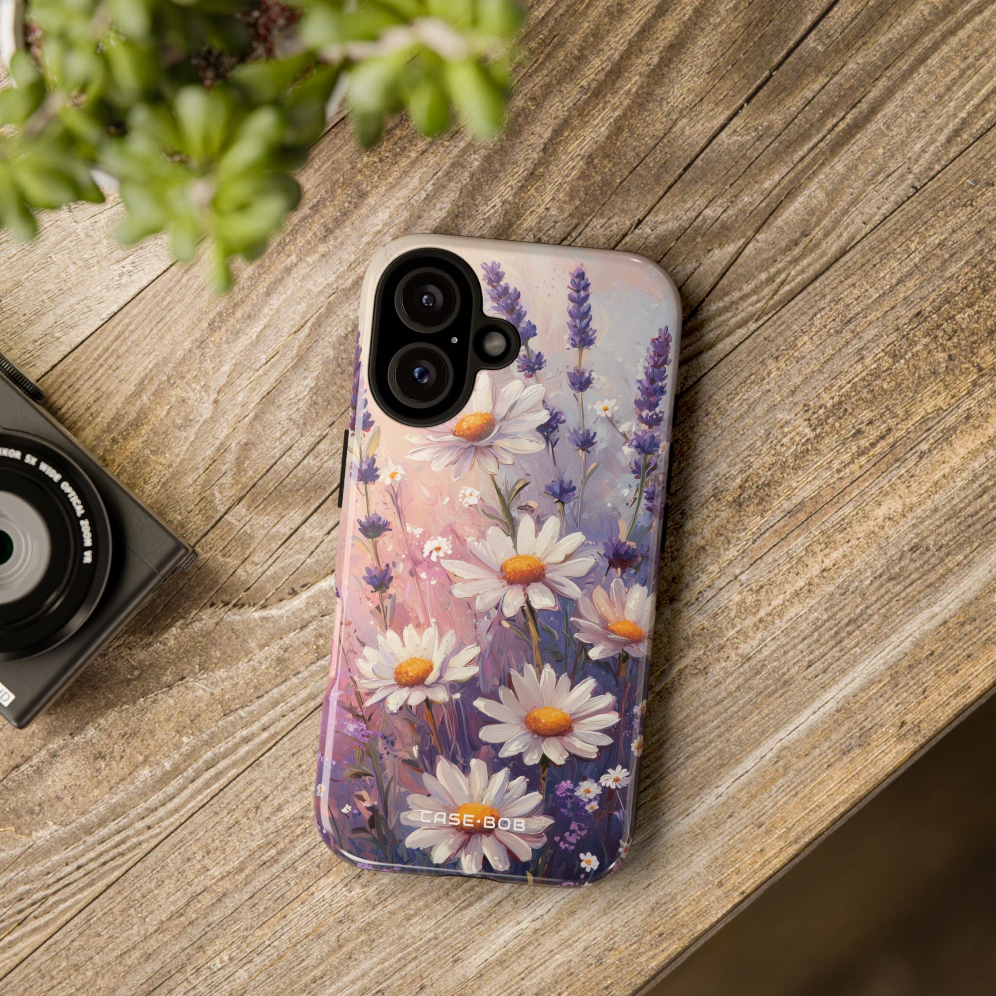 Daisy Lavender Bloom iPhone 16 Plus Case - Tough