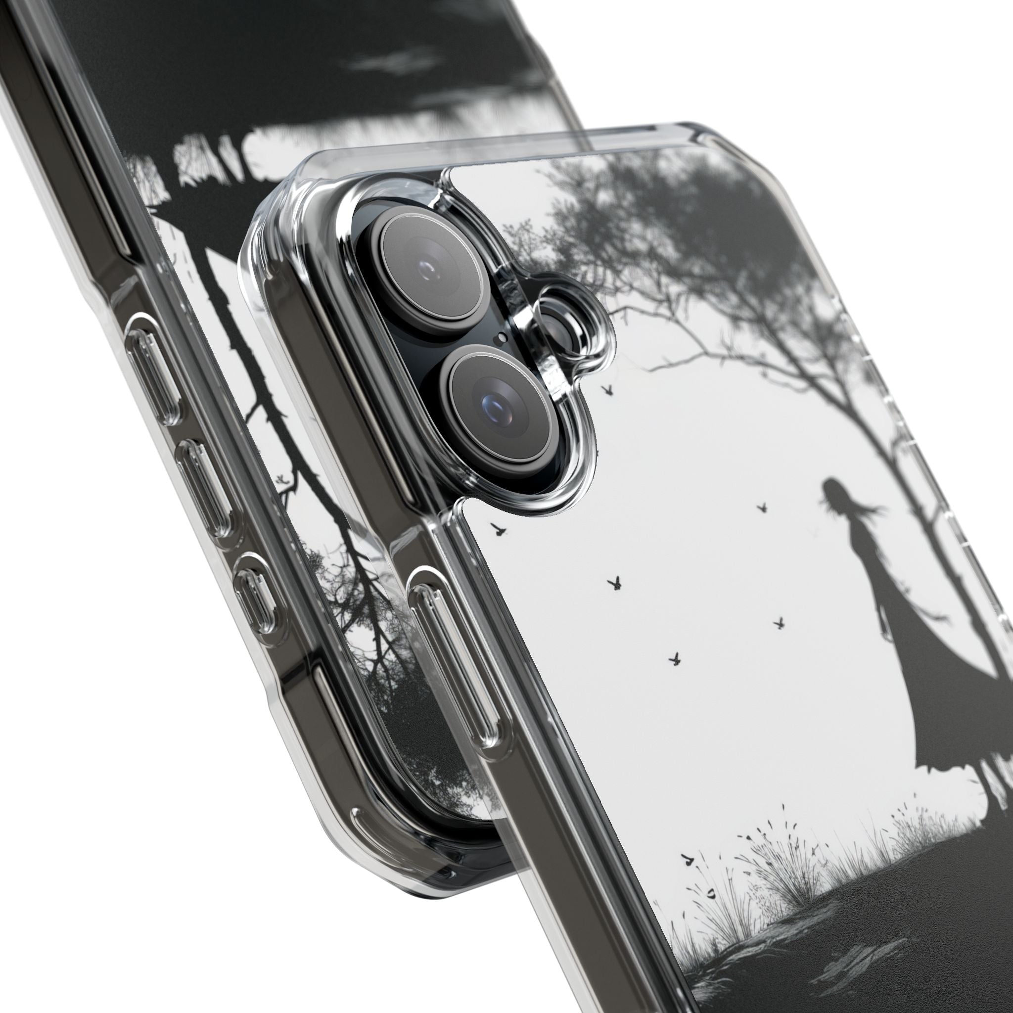 Cliffside Silhouette iPhone 16 Plus Case - Impact