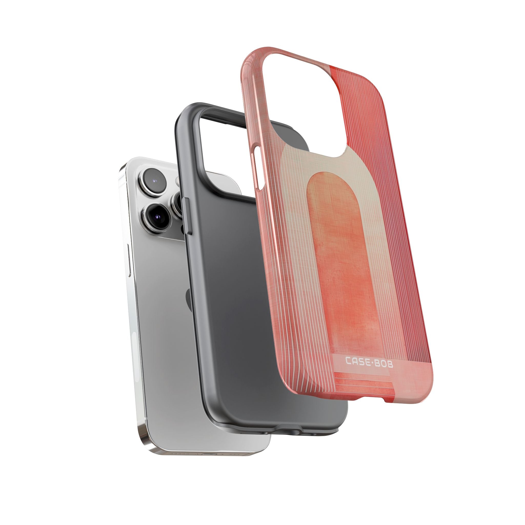 Crimson Arches iPhone 14 Pro Case - Tough