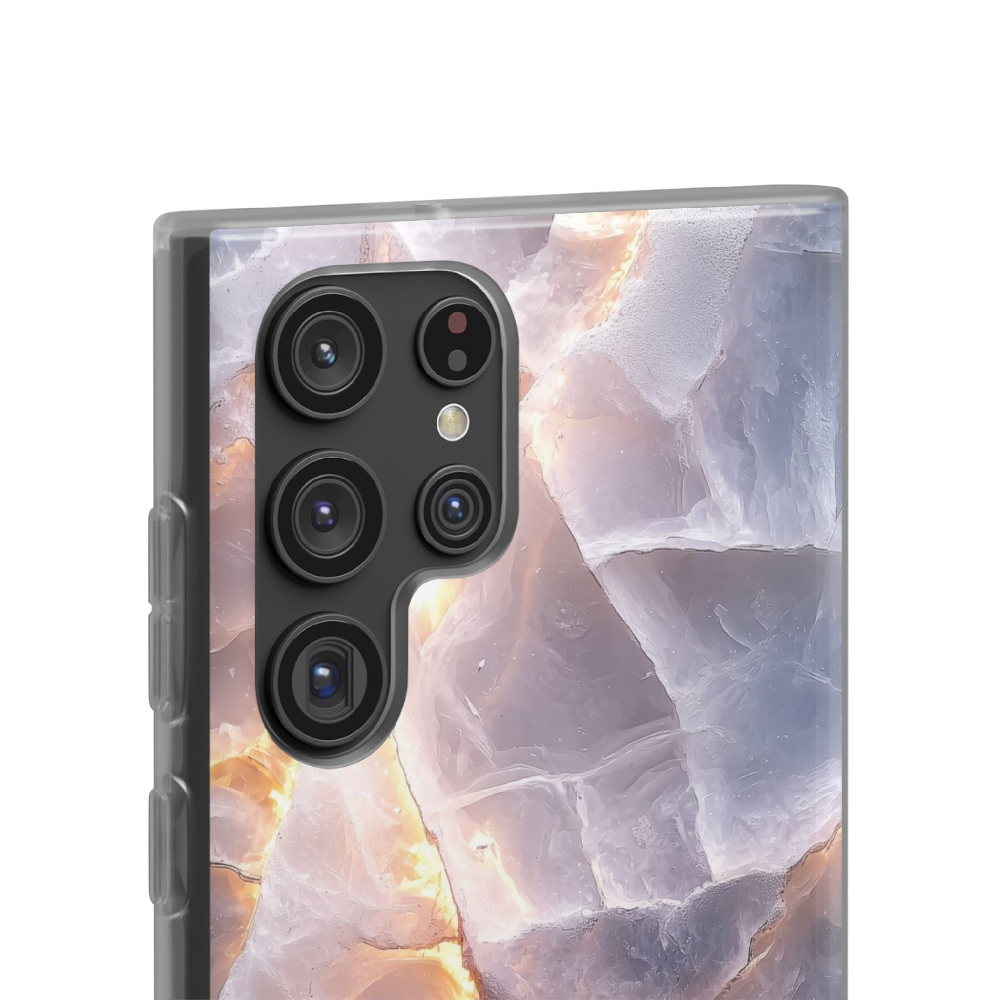 Crystal Veins Samsung S22 Ultra Case - Soft