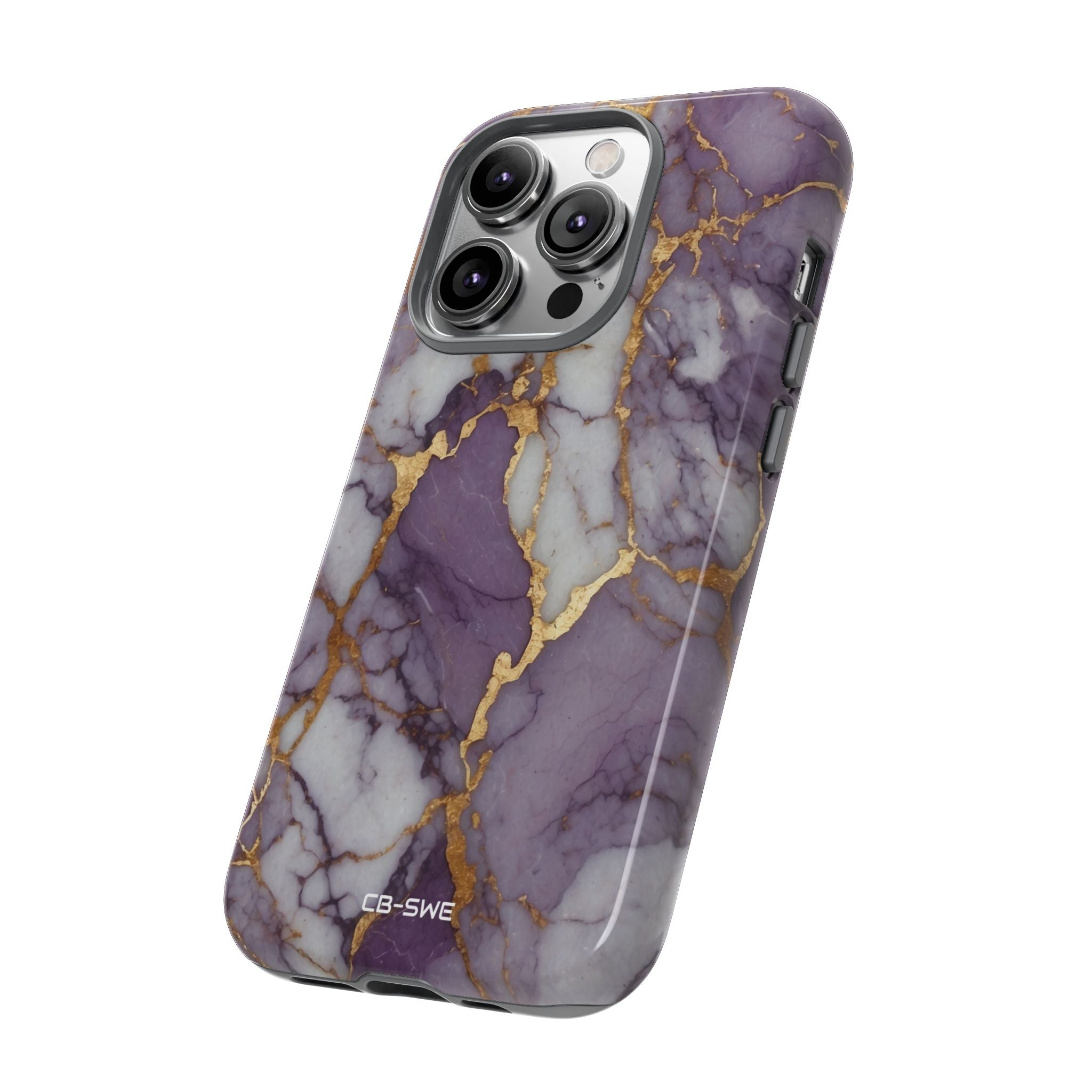 Lavender Veins Flow - iPhone Case