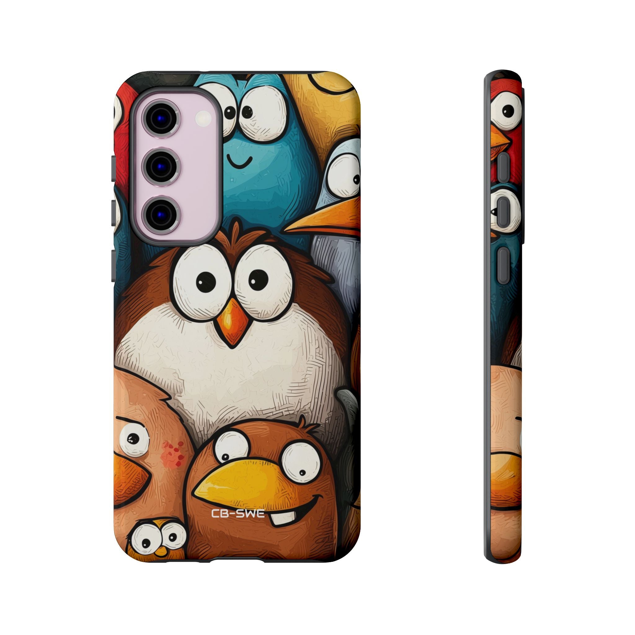 Whimsical Birds Gather - Samsung Case