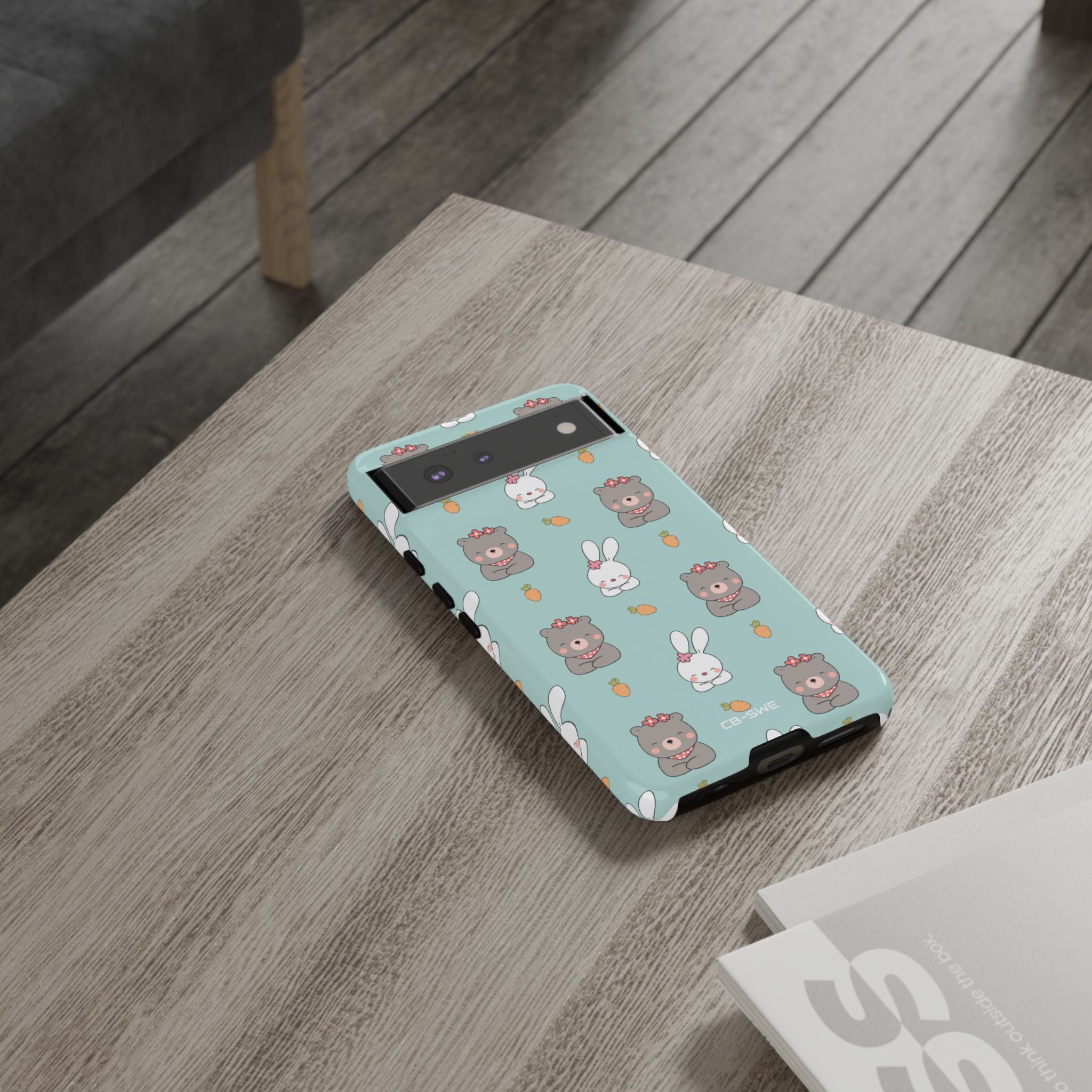 Bunnies Gather Carrots - Google Pixel Case