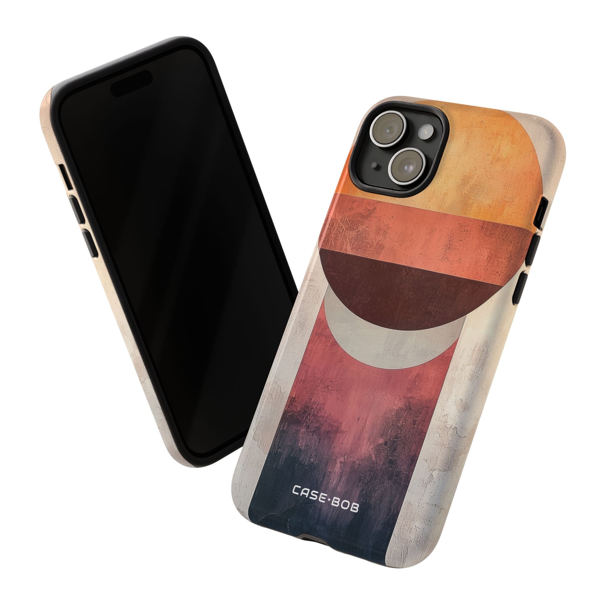 Sunset Orb iPhone 15 Plus Case - Tough