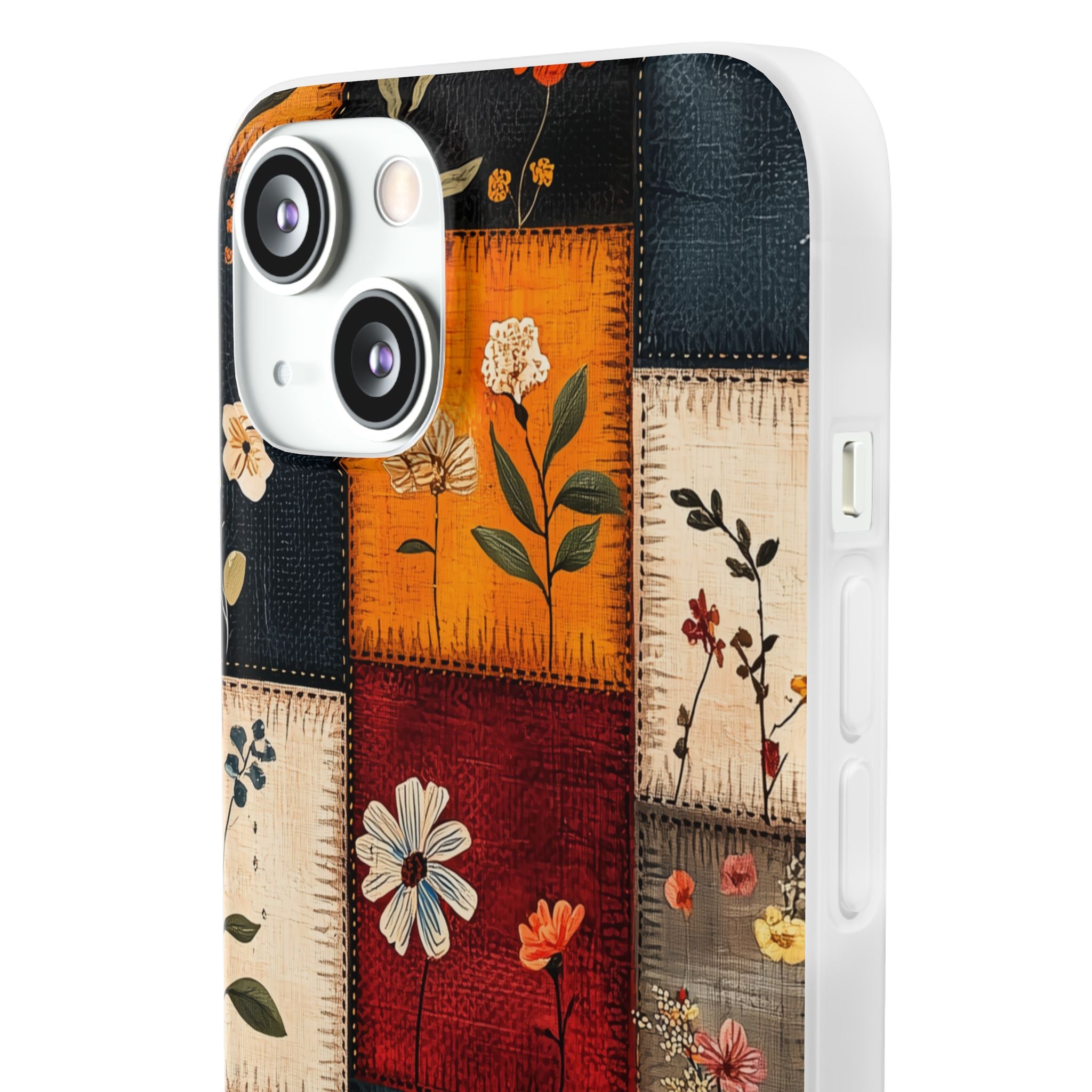 Patchwork Blooms iPhone 13 - Soft