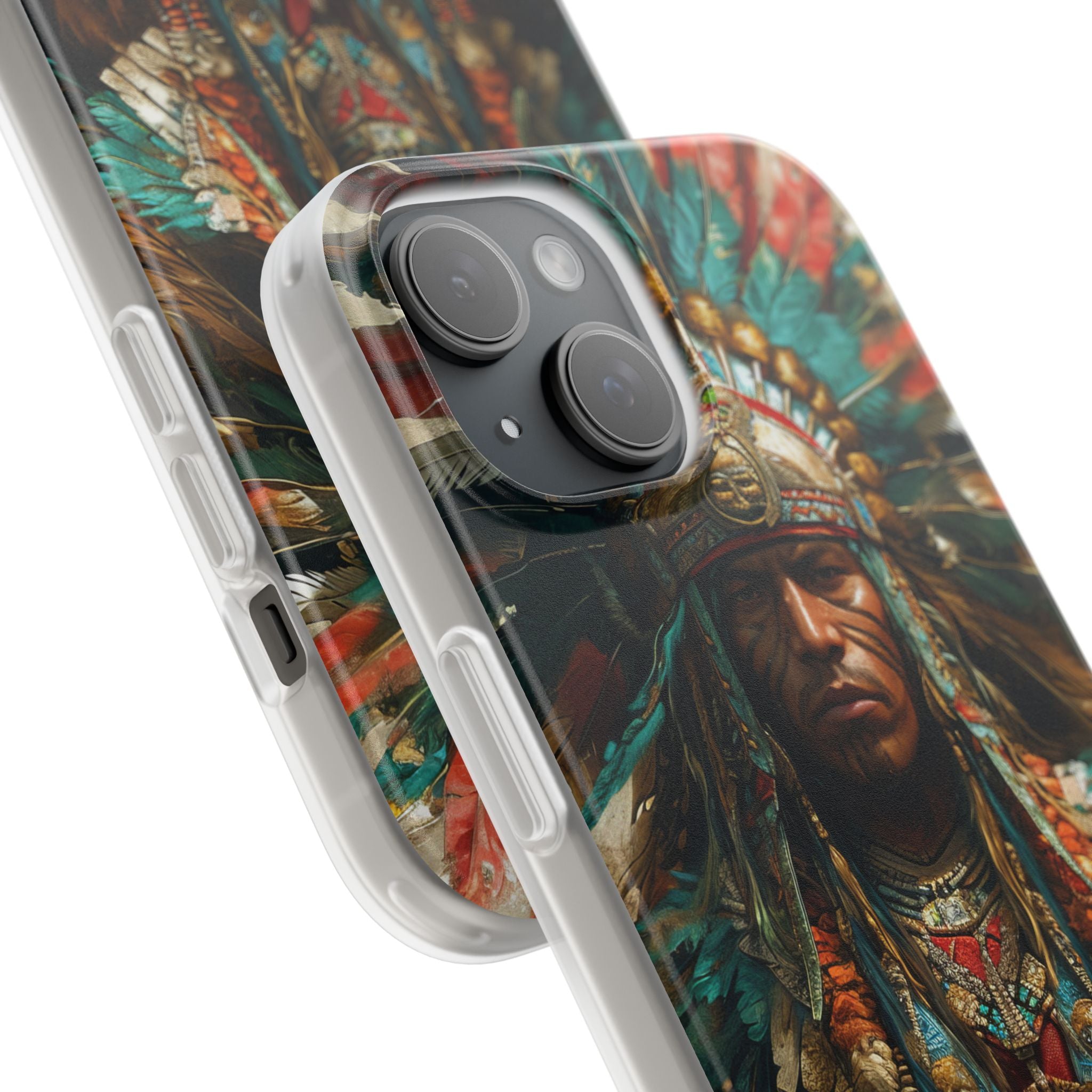 Feathered Majesty iPhone 15 Case - Soft