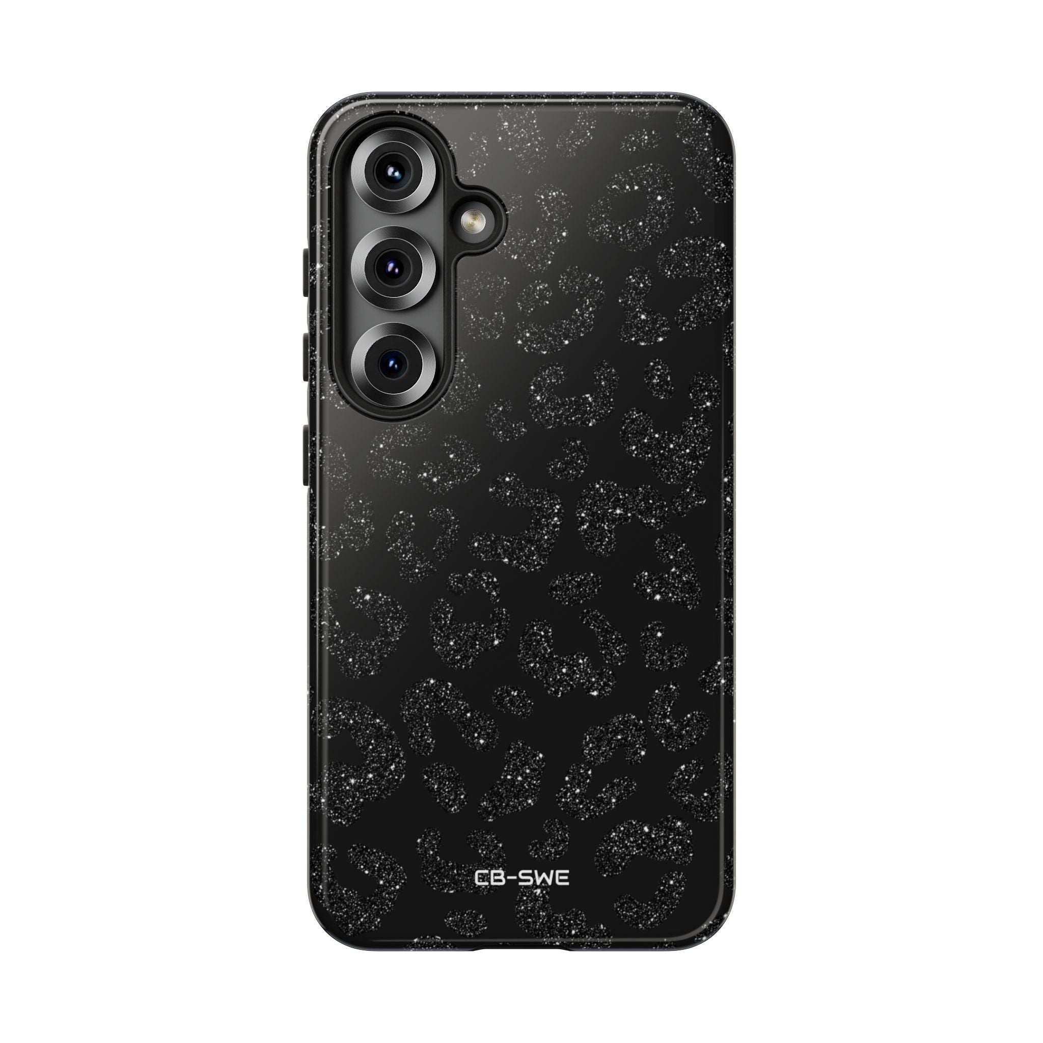 Glittery Leopard Elegance - Samsung Case