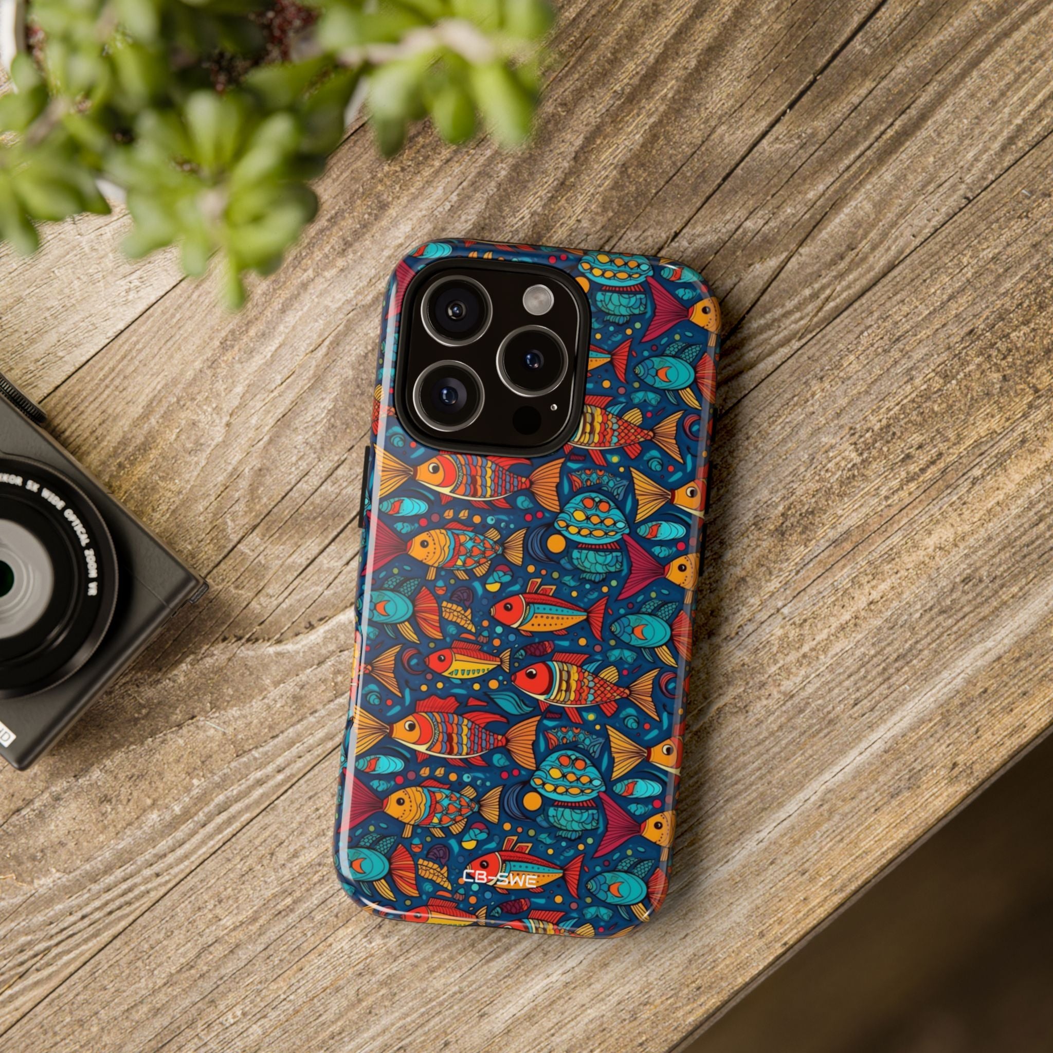 Fish Dance Joyfully - iPhone Case