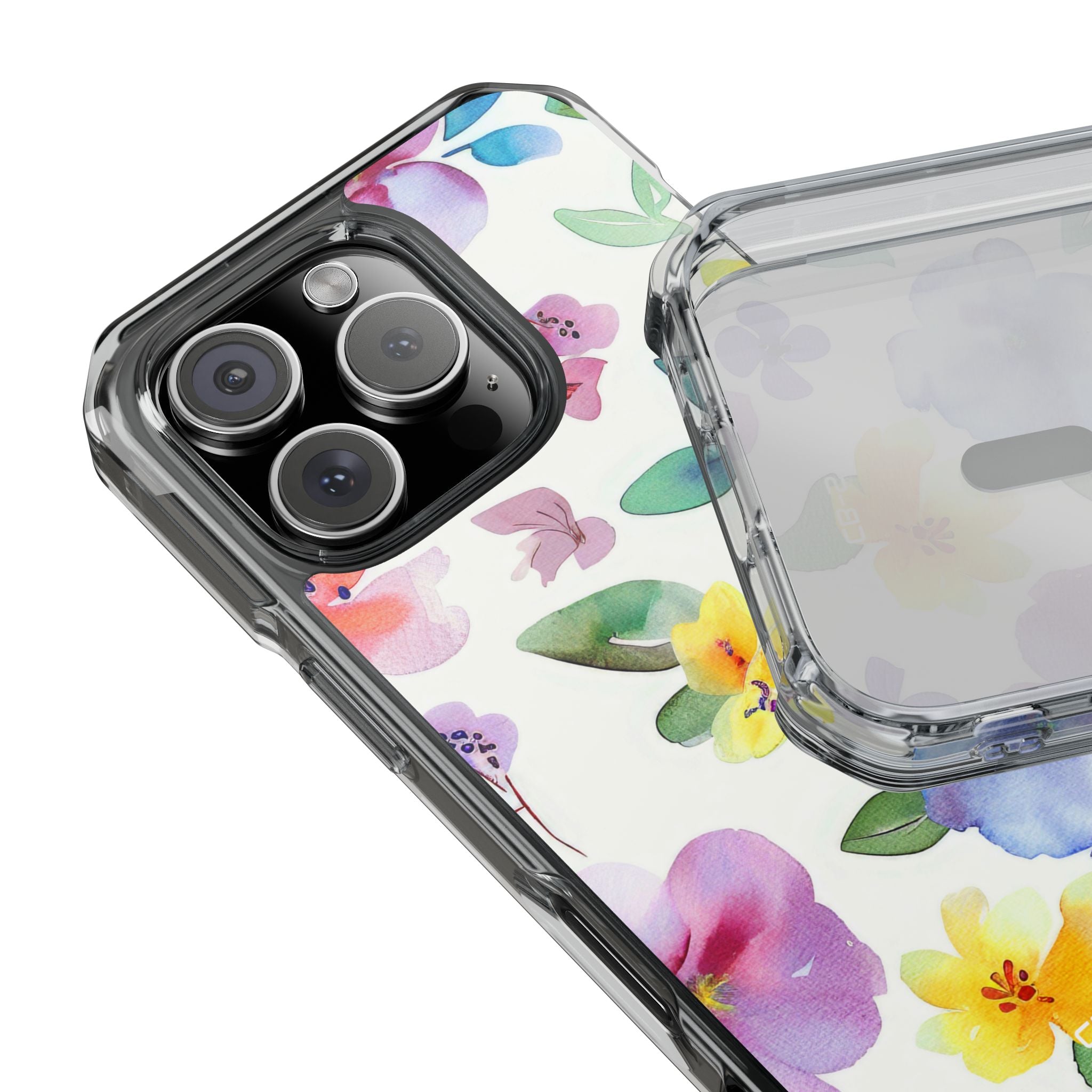 Whimsical Watercolor Florals iPhone Case - Impact