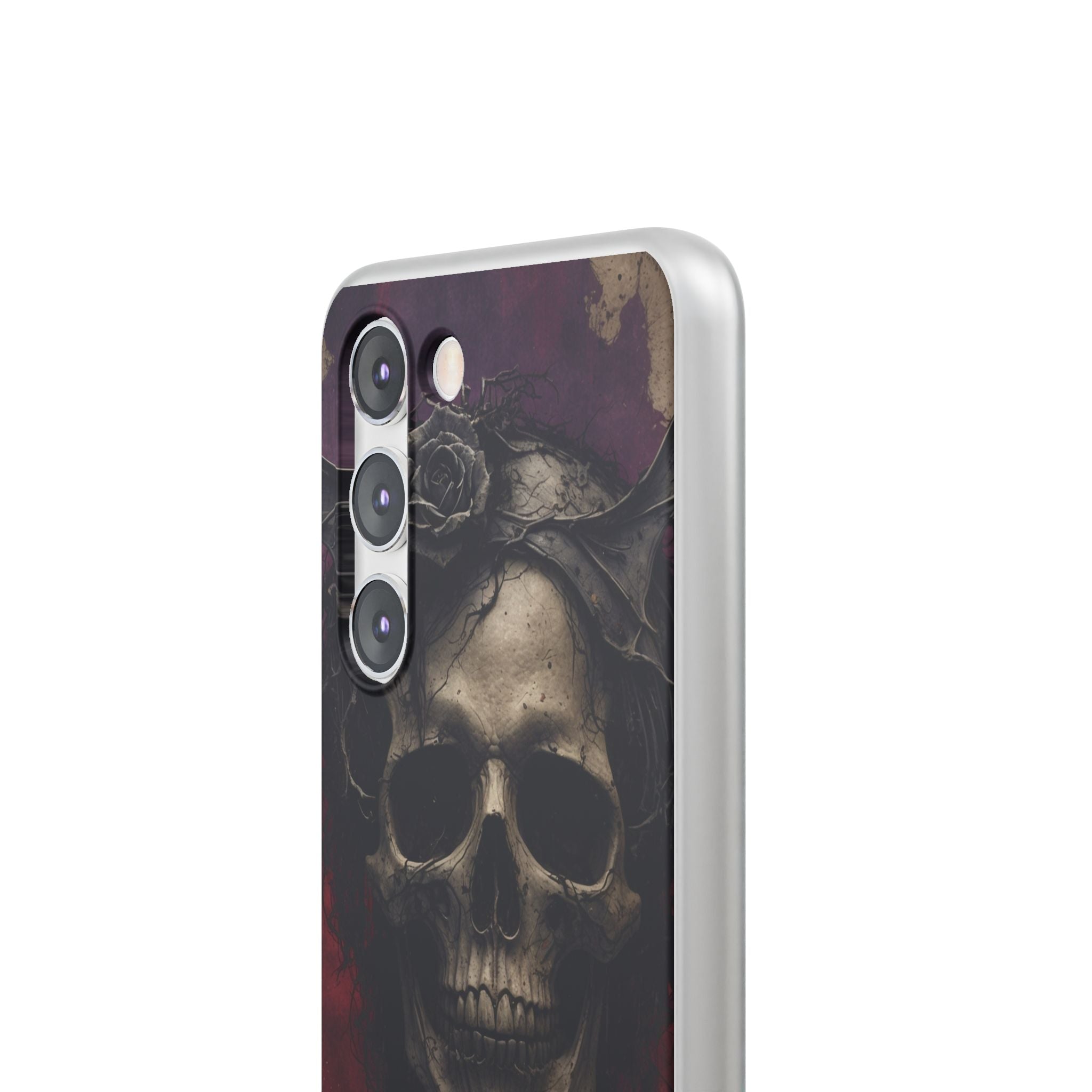 Gothic Skull Crown Samsung S23 Case - Soft