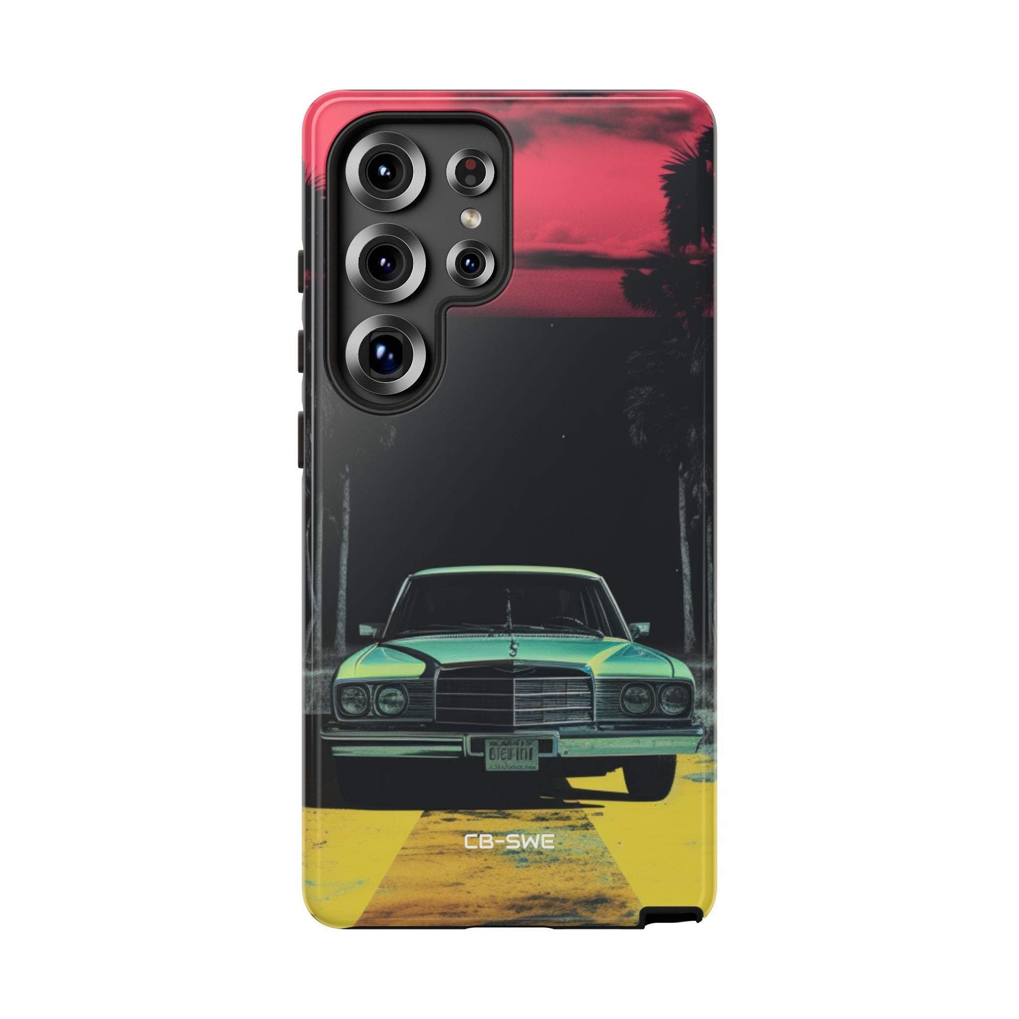 Retro Futuristic Nightscape - Samsung Case