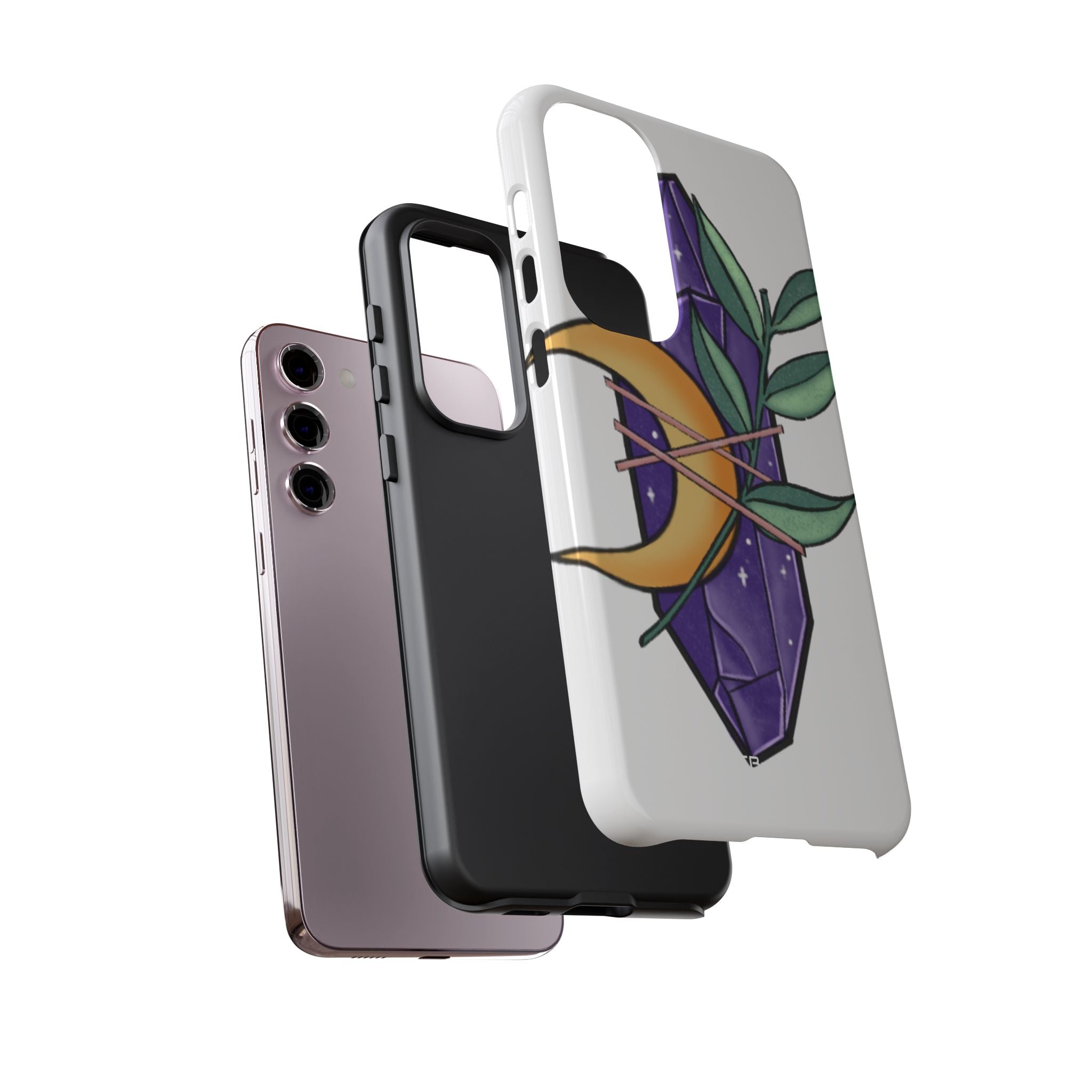 Mystical Moon Crystal - Samsung Case