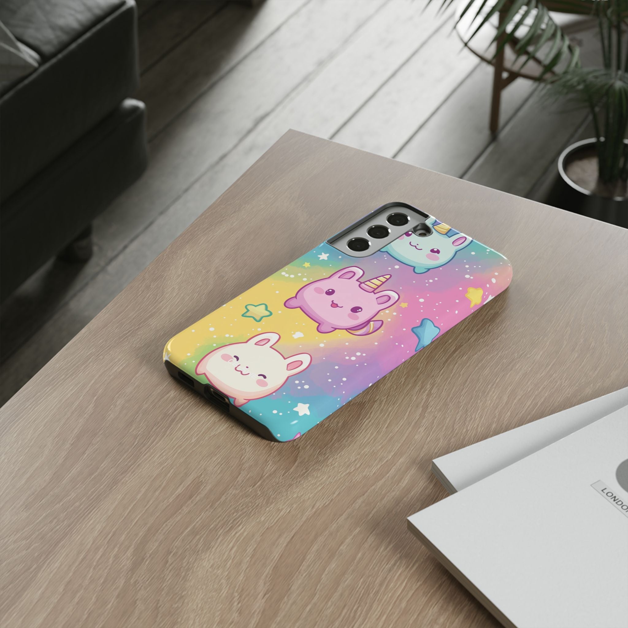 Bunnies Dance Under Stars - Samsung Case