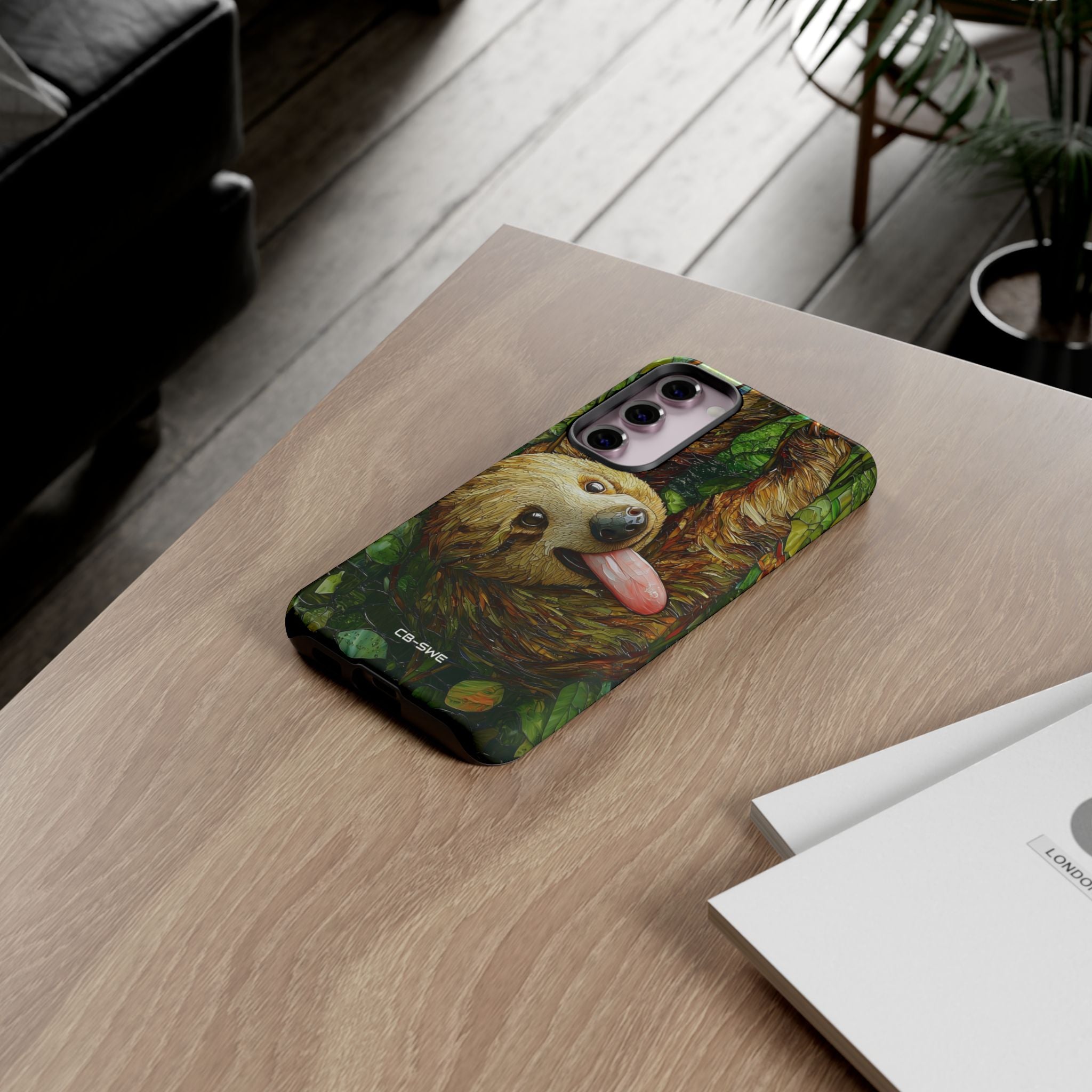 Sloth Hangs Playfully - Samsung Case