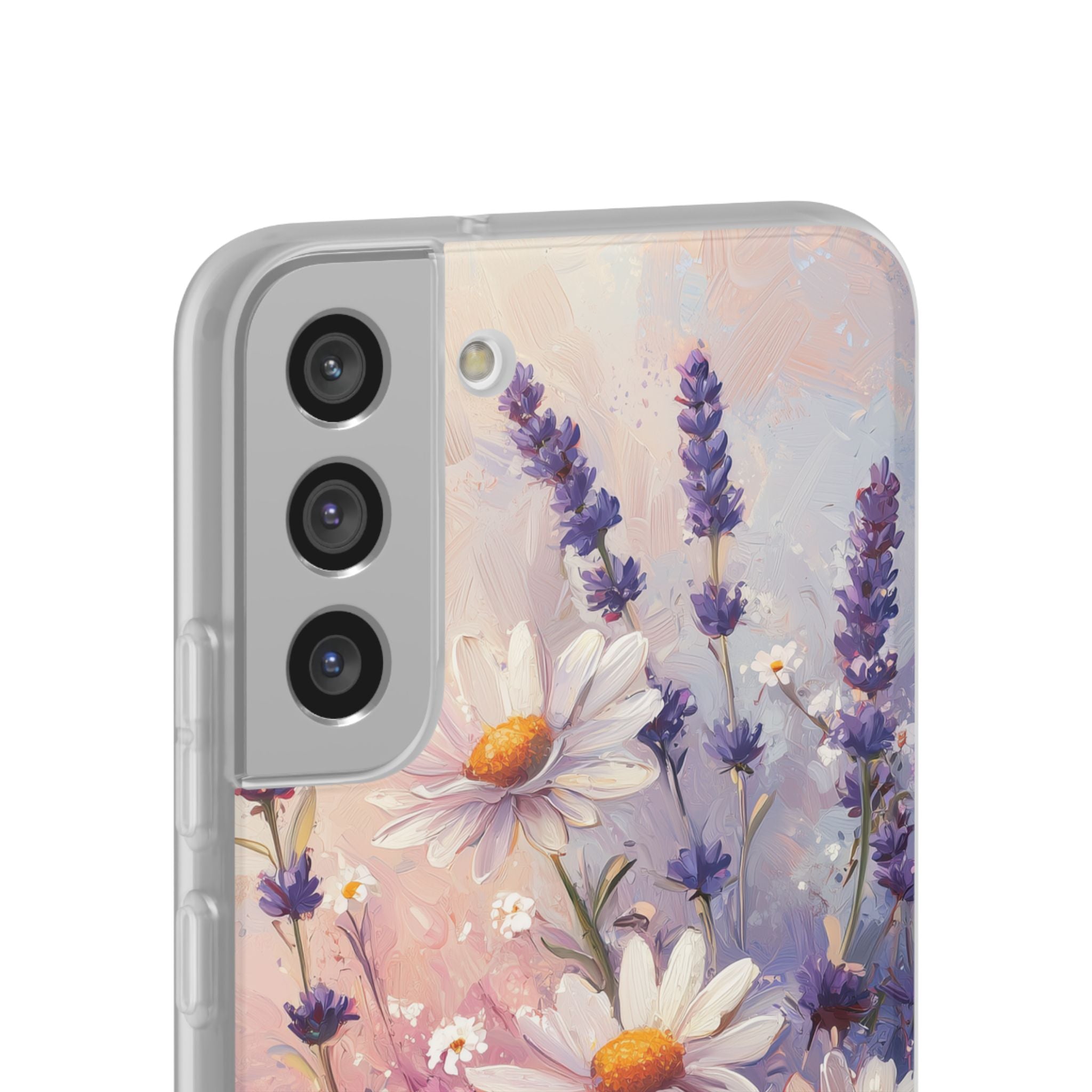 Daisy Lavender Bloom Samsung S22 Plus Case - Soft