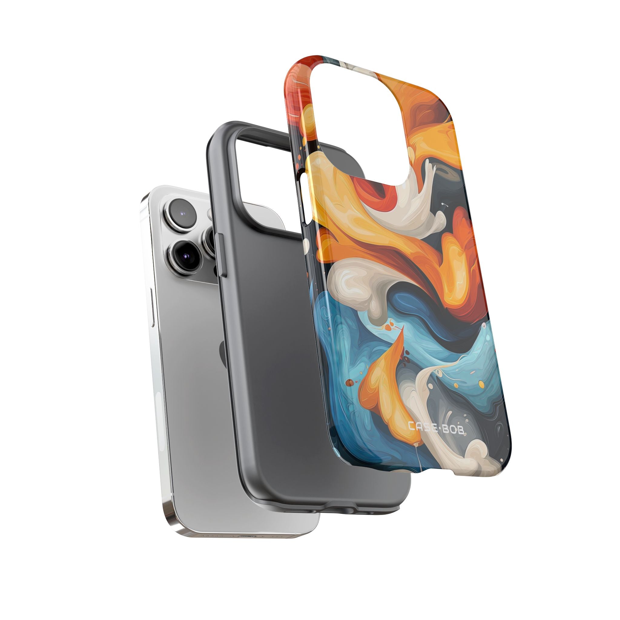 Crimson Ribbon iPhone 14 Pro Case - Tough