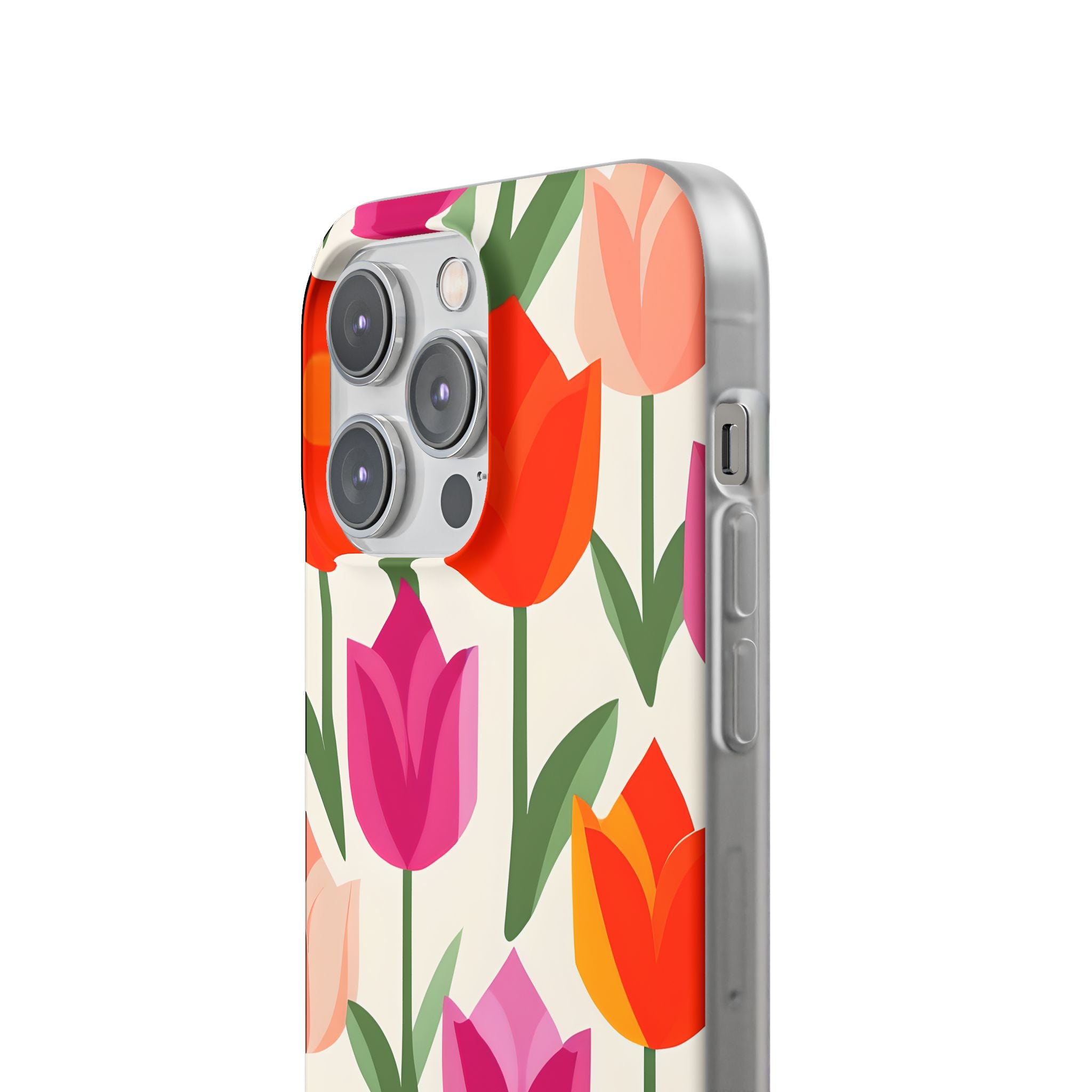 Tulip Harmony Green iPhone 14 Pro Max - Soft Case