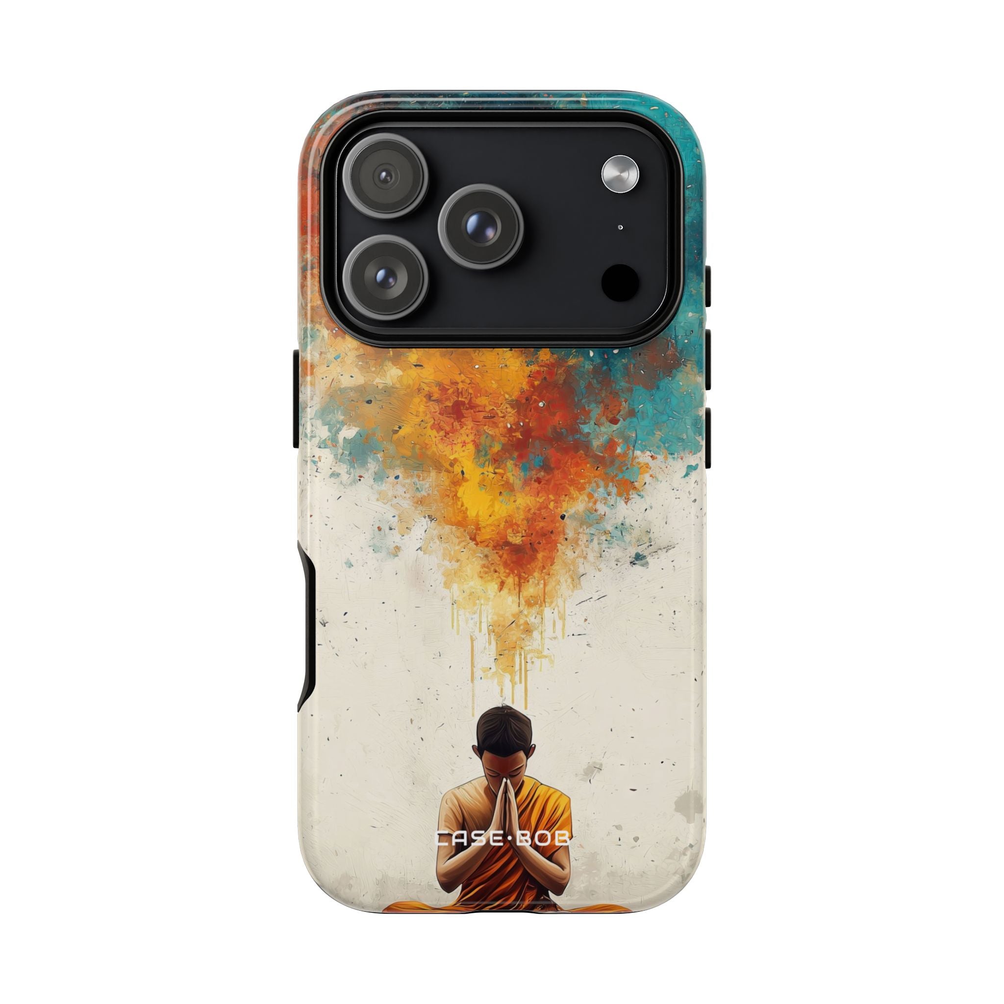 Meditative Glow iPhone 17 Pro Case - Tough