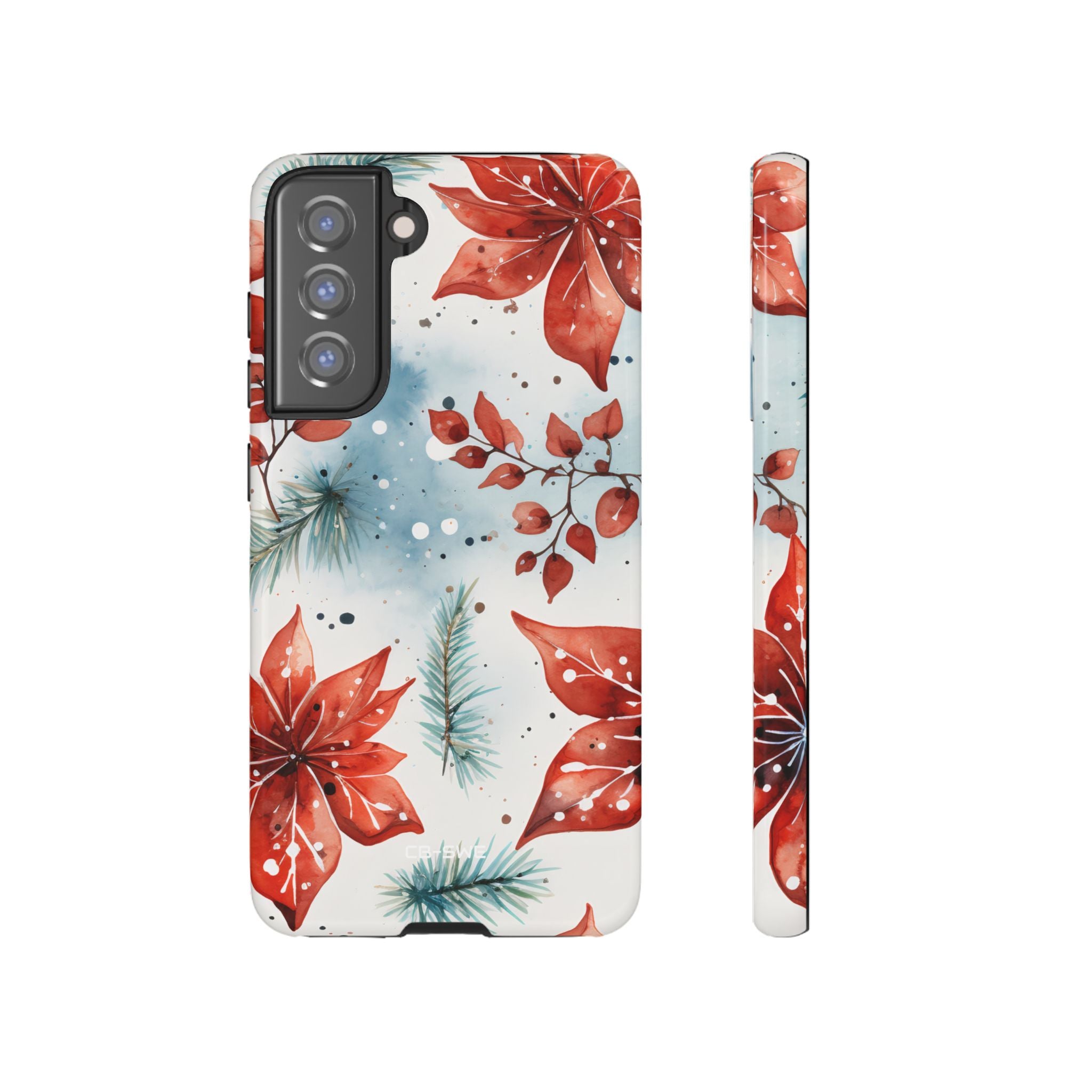 Poinsettias Bloom Bright - Samsung Case