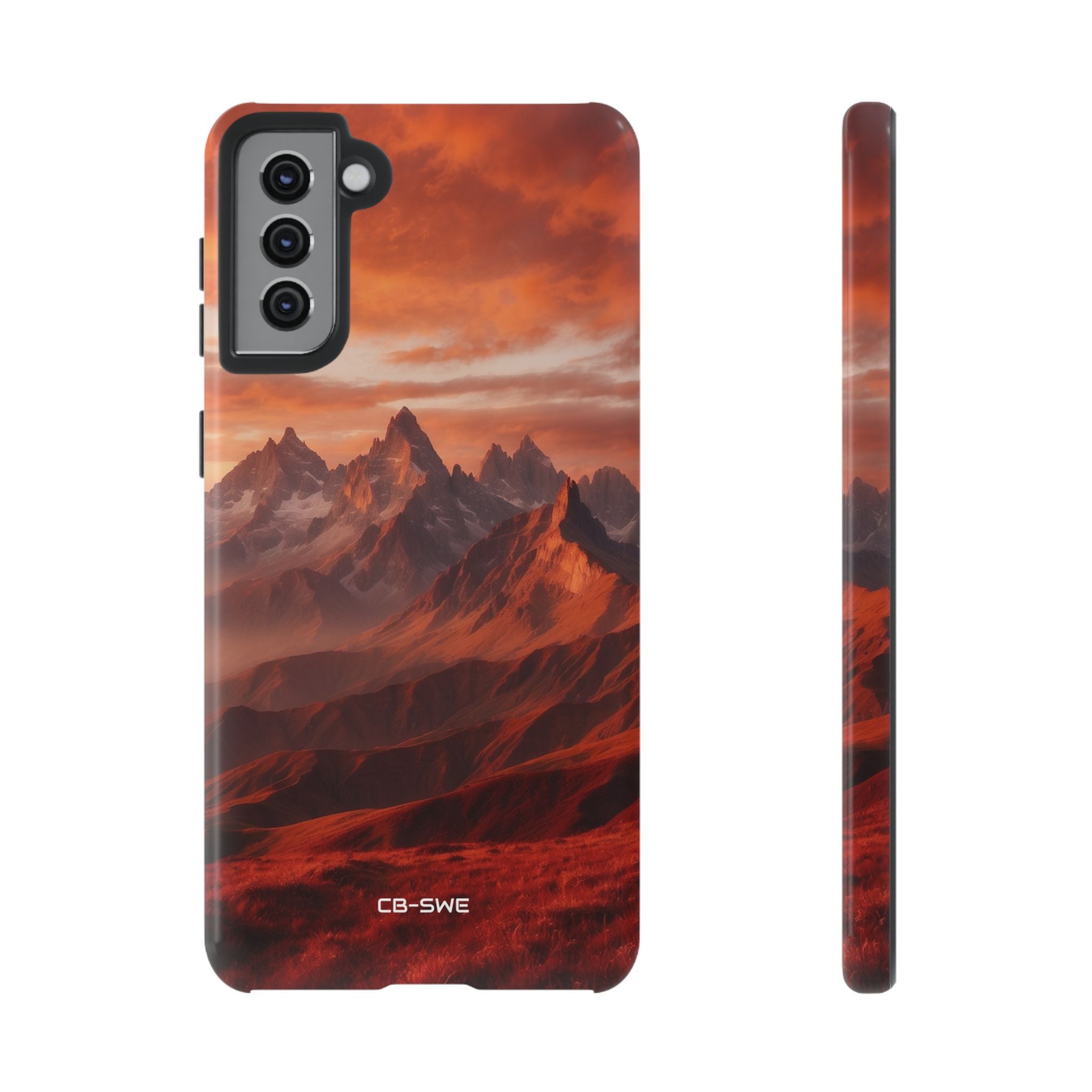 Mountain Peaks Glowing - Samsung Case
