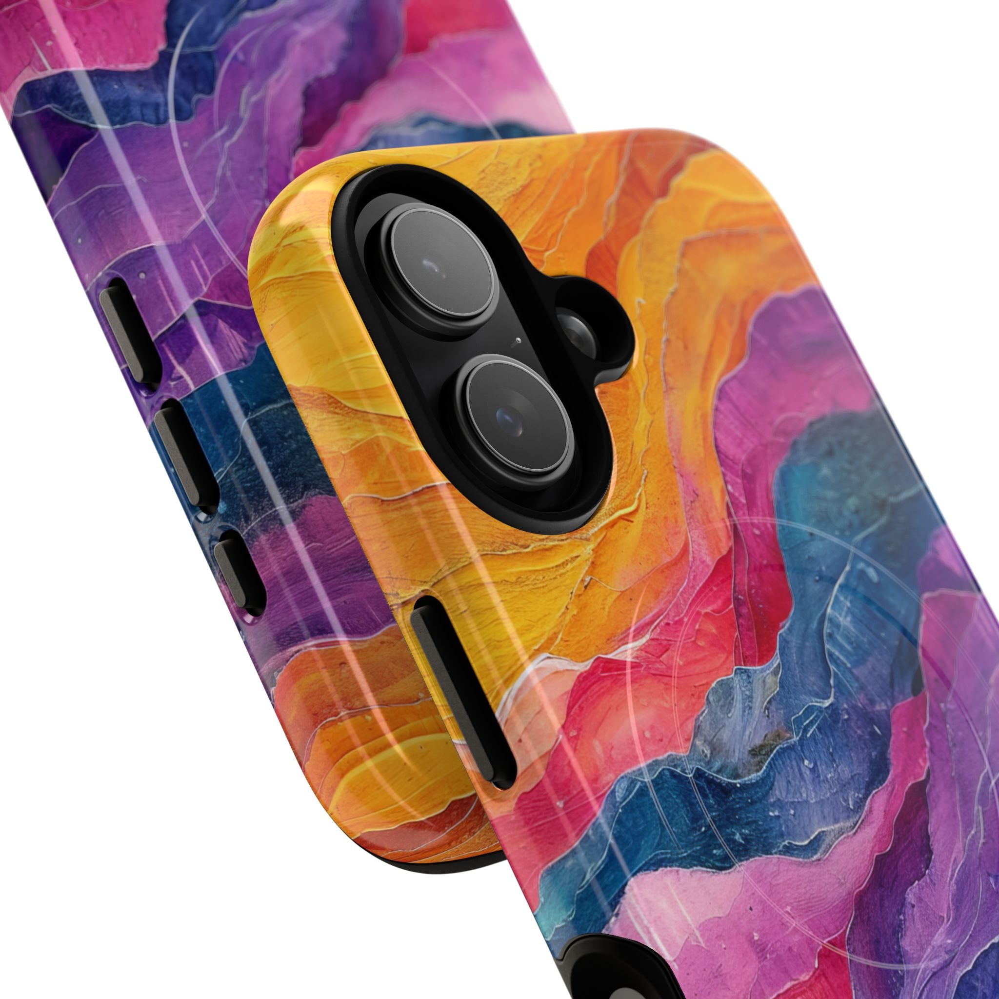 Vibrant Flow iPhone 17 Case - Tough+