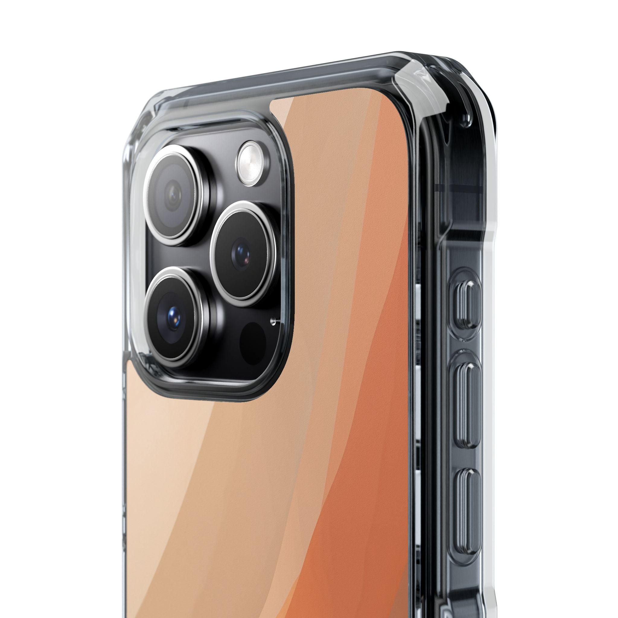 Soft Horizon Waves iPhone 15 - Impact Clear+