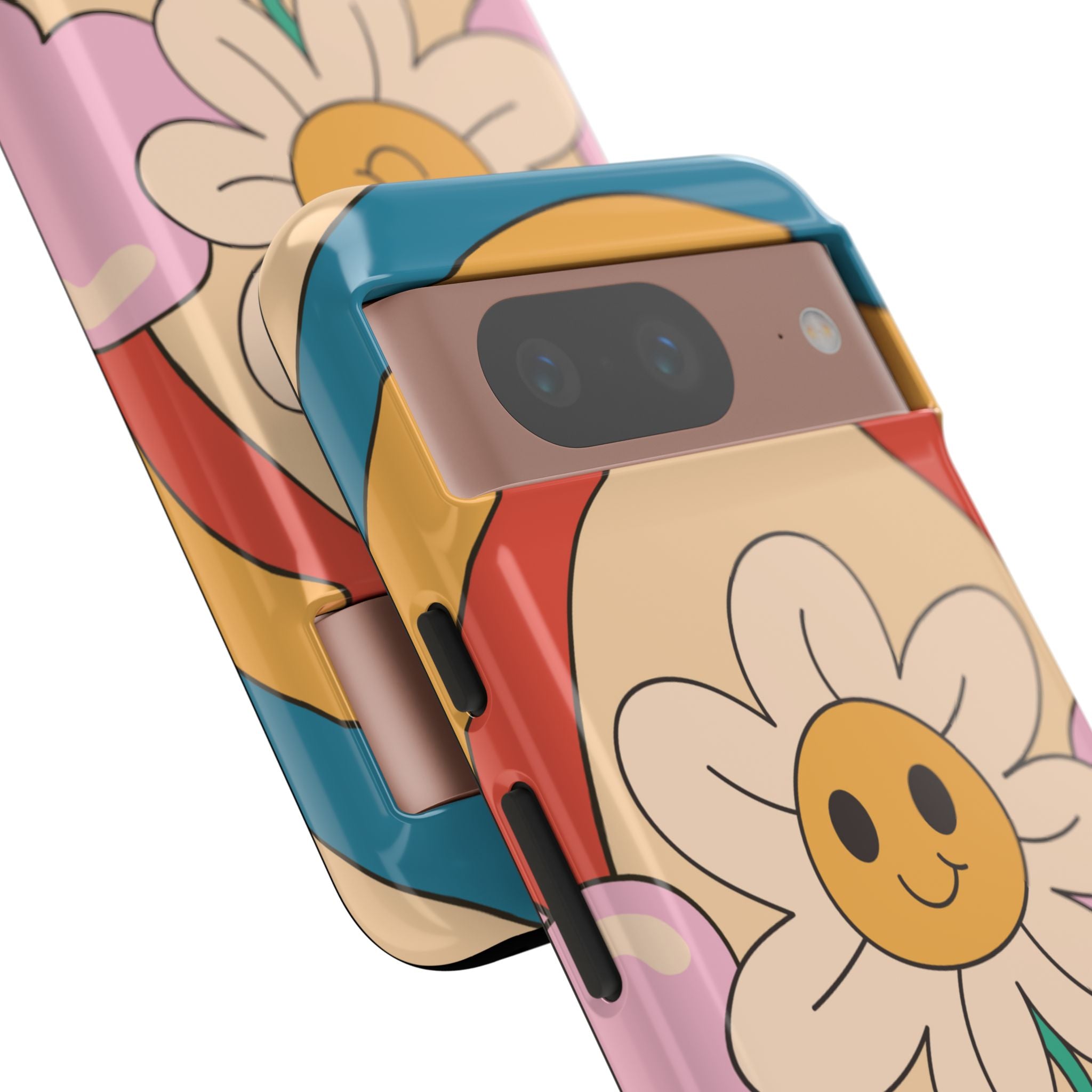 Joyful Retro Bloom - Google Pixel Case