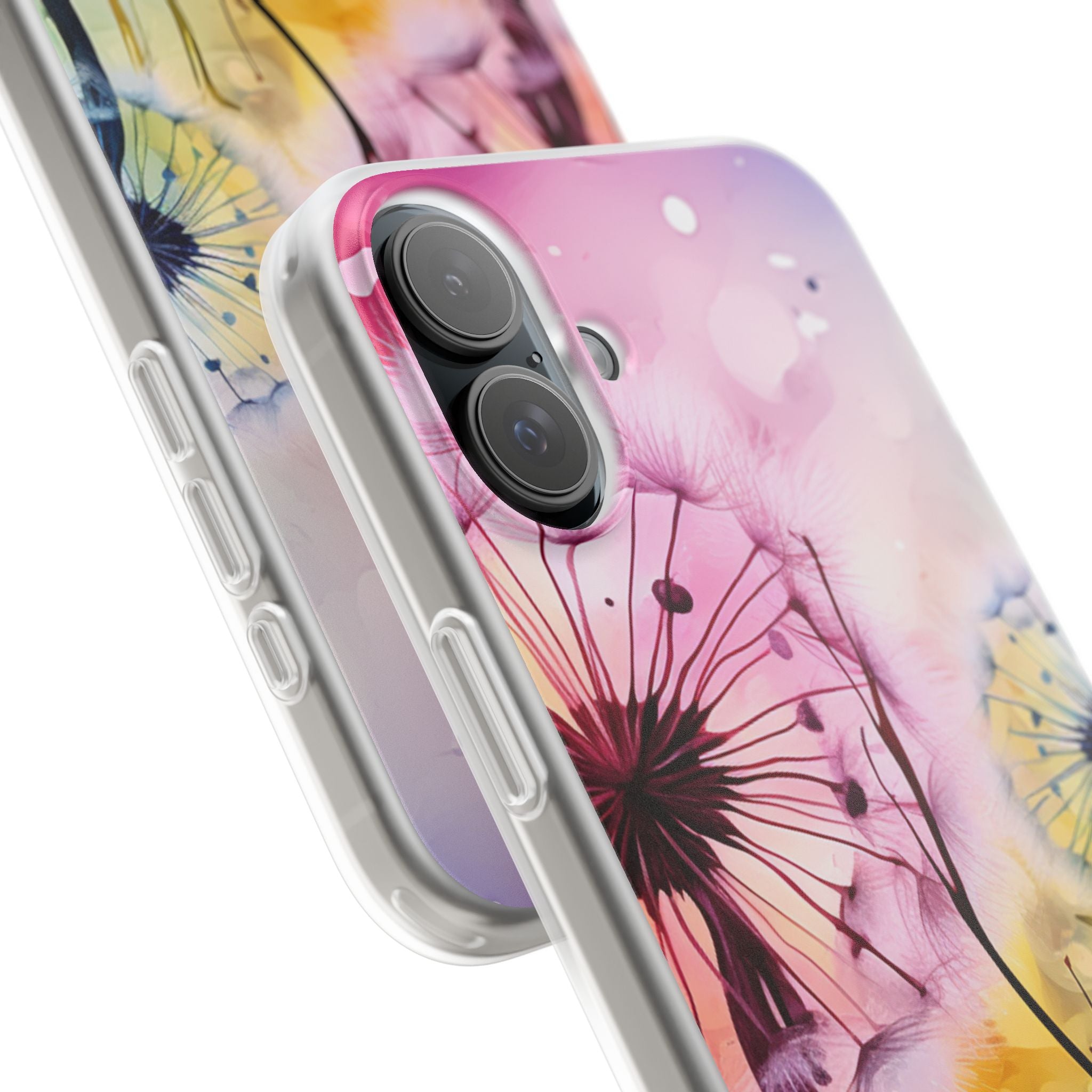 Dandelion Glow iPhone 16 Plus Case - Soft